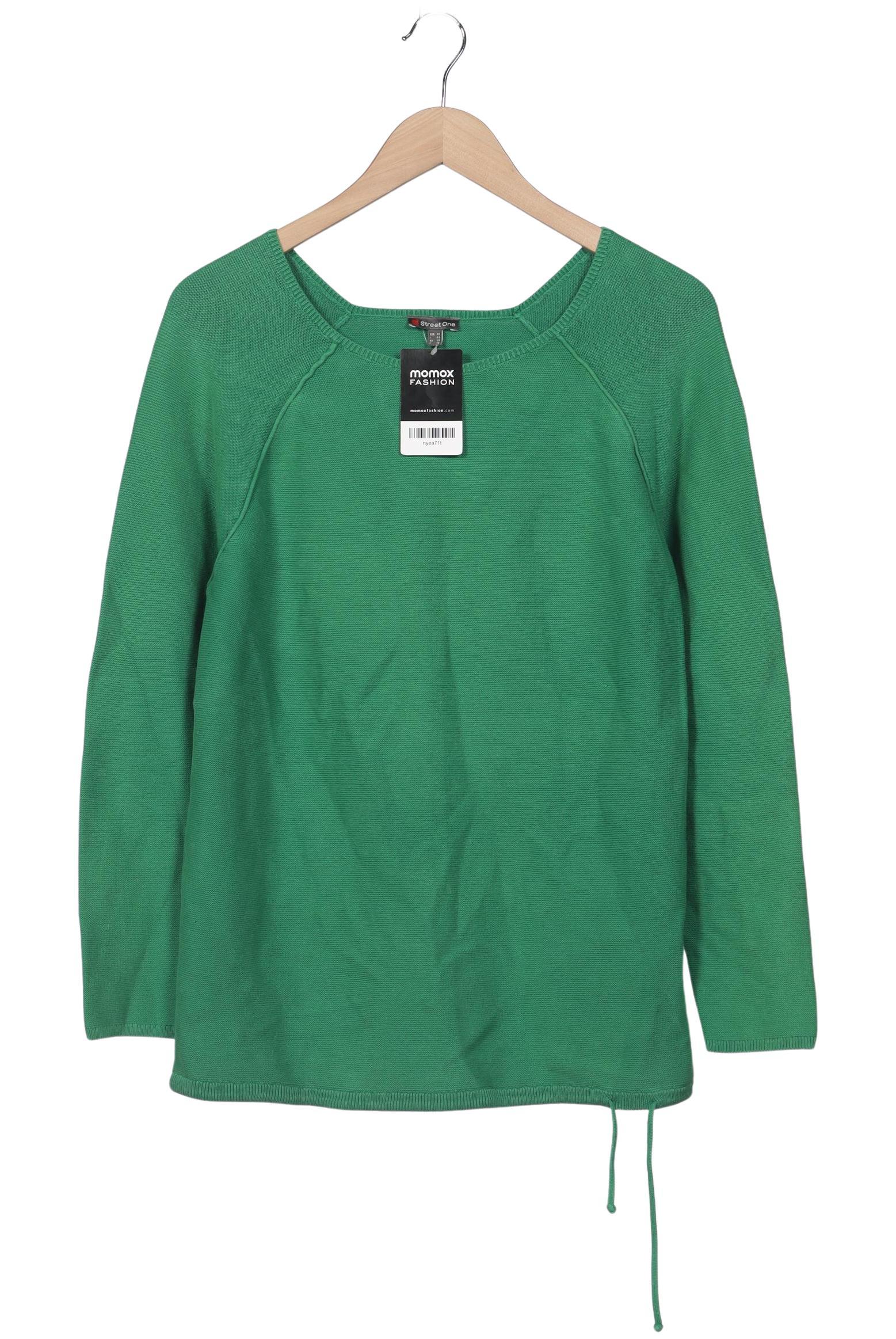 

Street One Damen Pullover, grün, Gr. 42