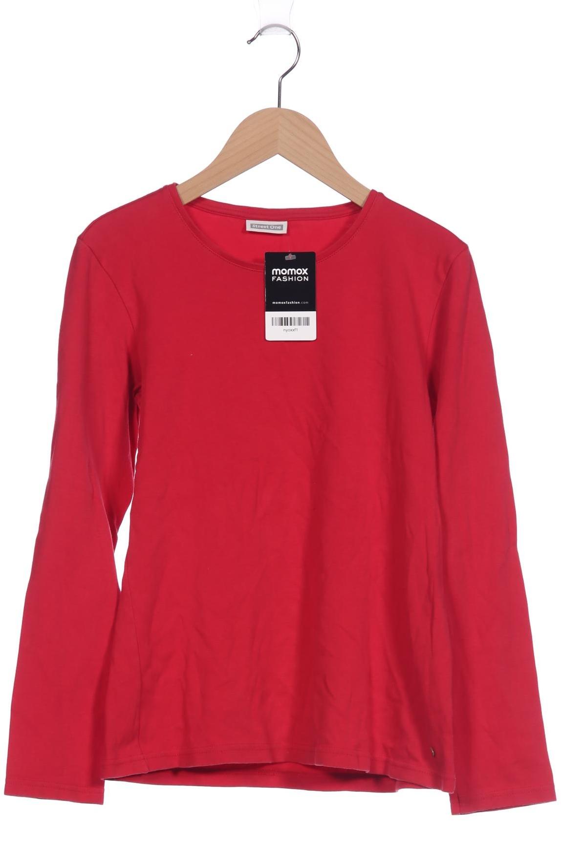 

Street One Damen Langarmshirt, rot, Gr. 40