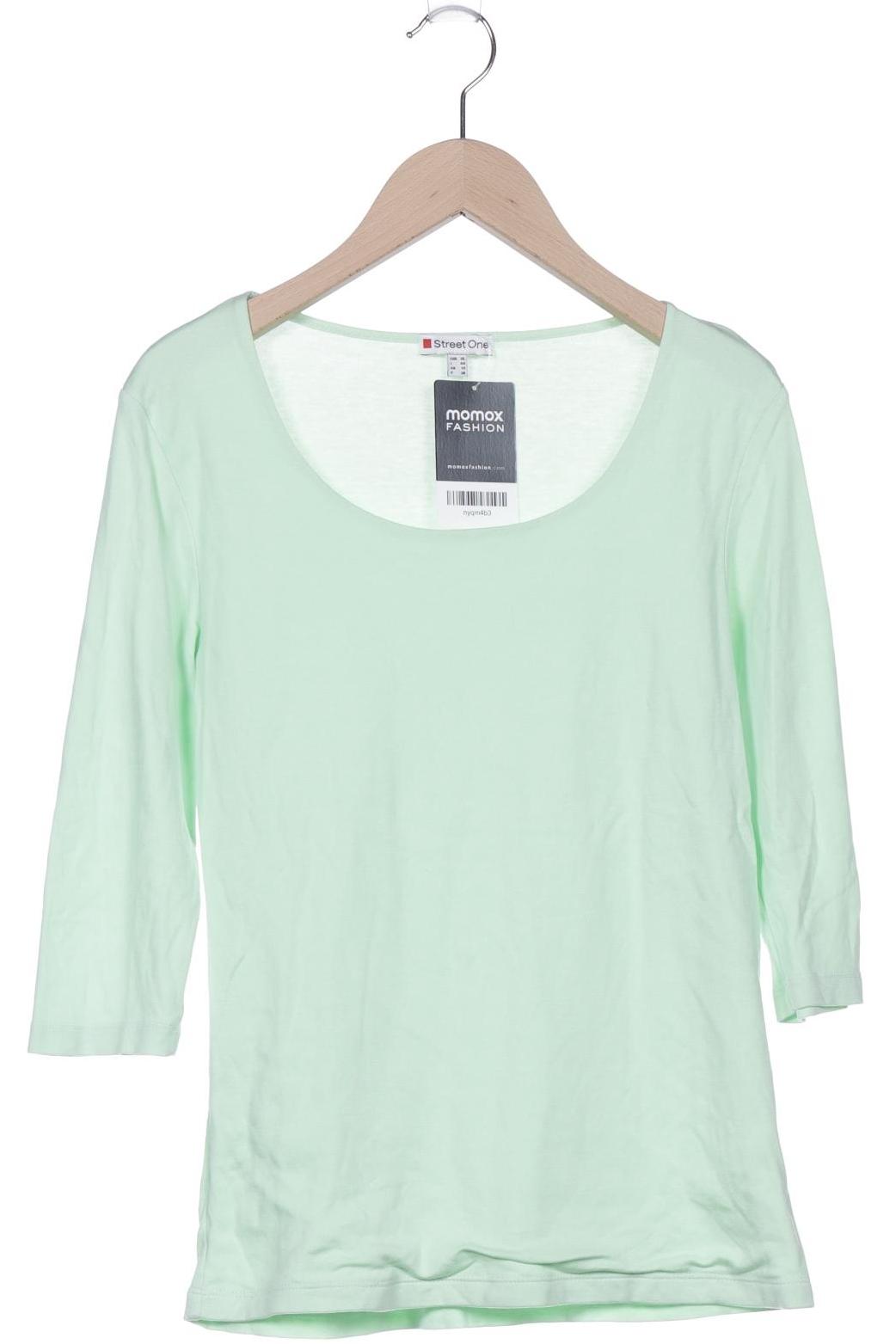 

Street One Damen Langarmshirt, hellgrün, Gr. 36