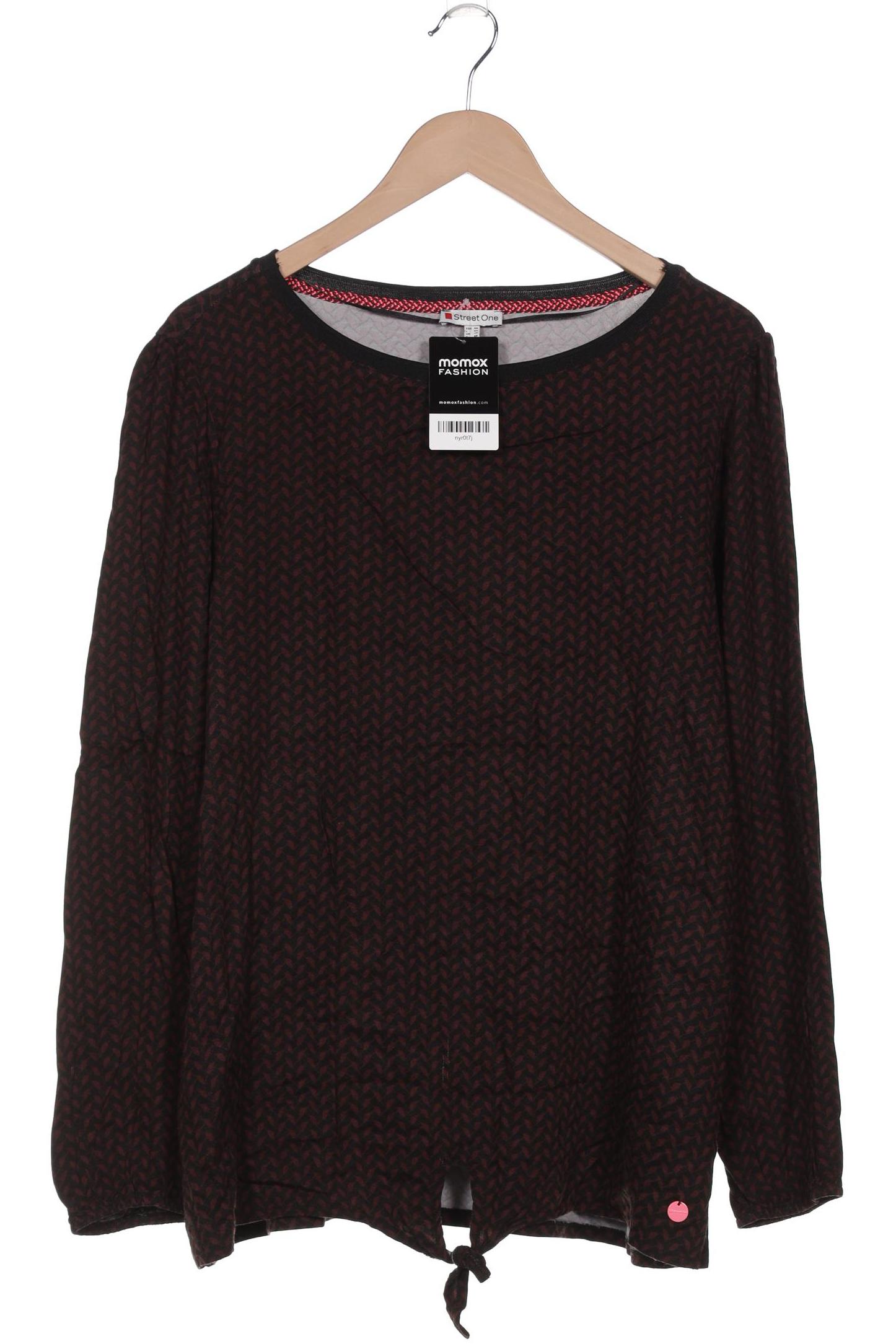 

Street One Damen Langarmshirt, schwarz, Gr. 46