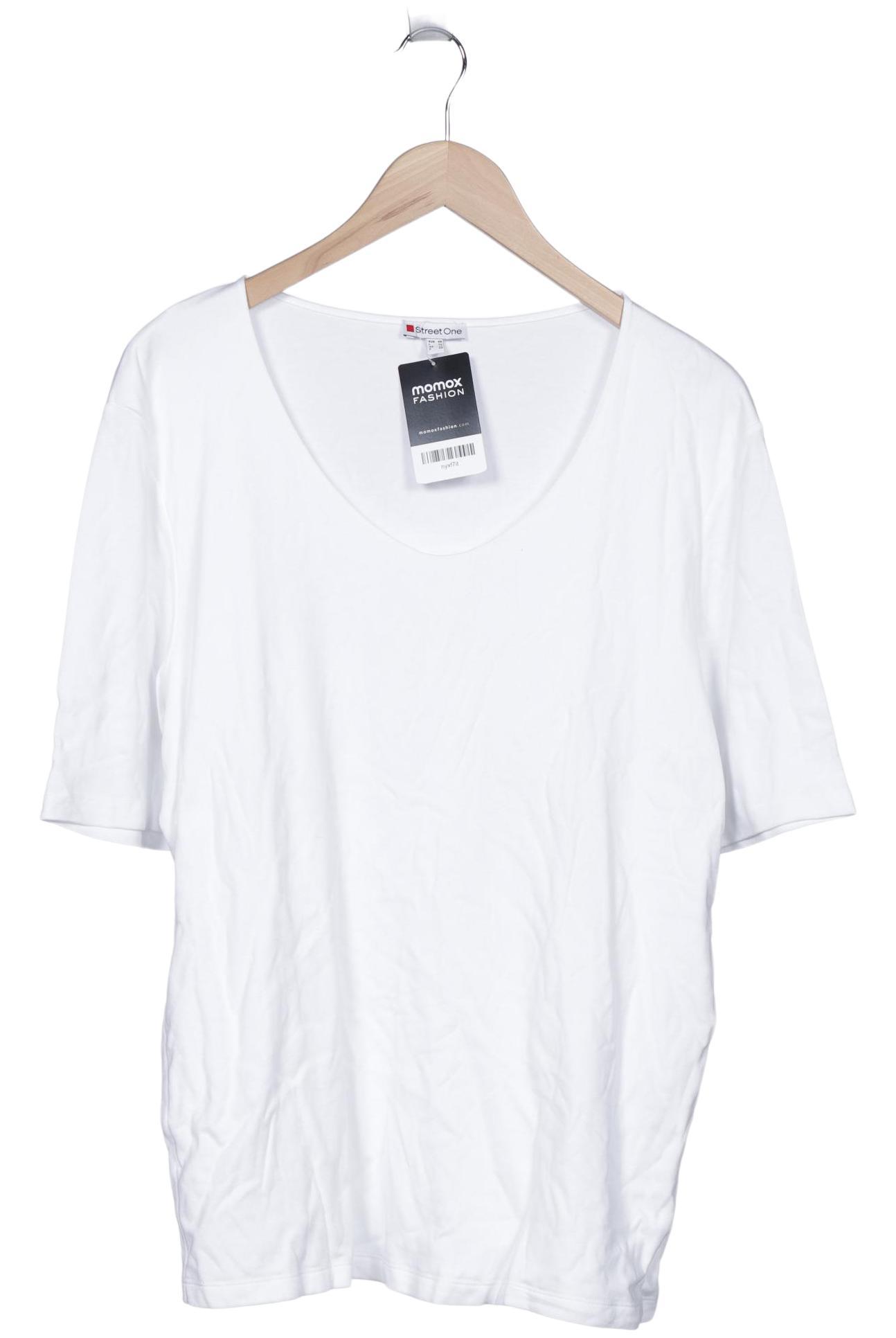 

Street One Damen T-Shirt, weiß, Gr. 46