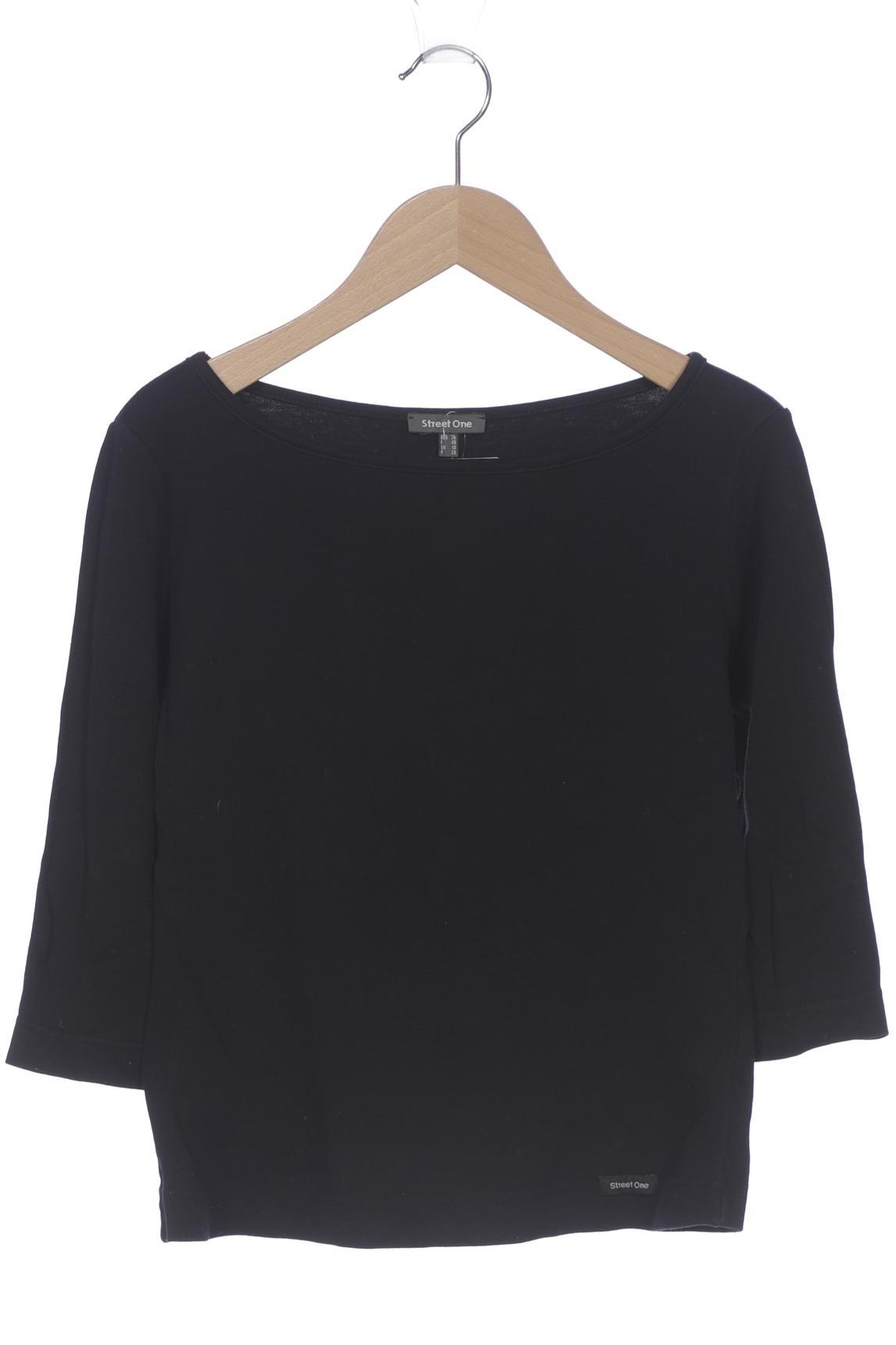 

Street One Damen Langarmshirt, schwarz, Gr. 36