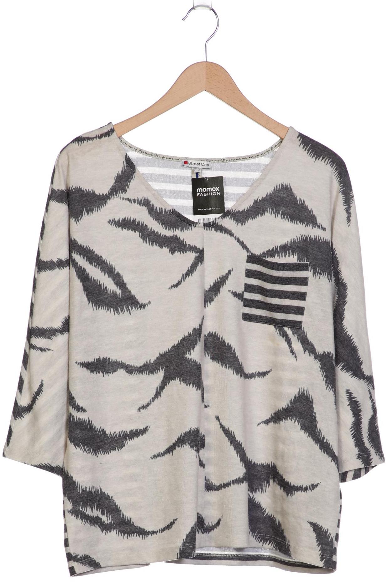 

Street One Damen Langarmshirt, grau, Gr. 44