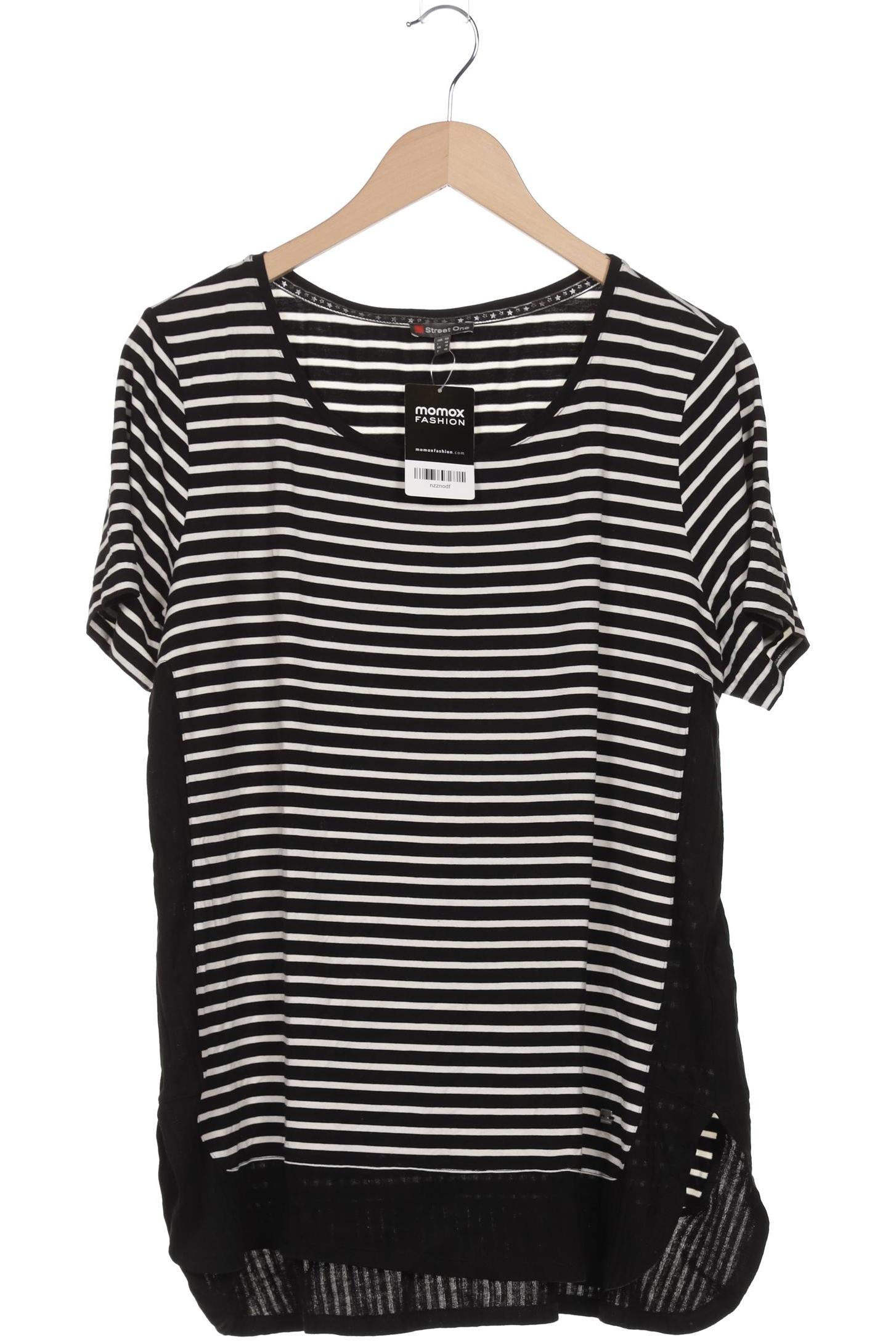 

Street One Damen T-Shirt, schwarz, Gr. 44