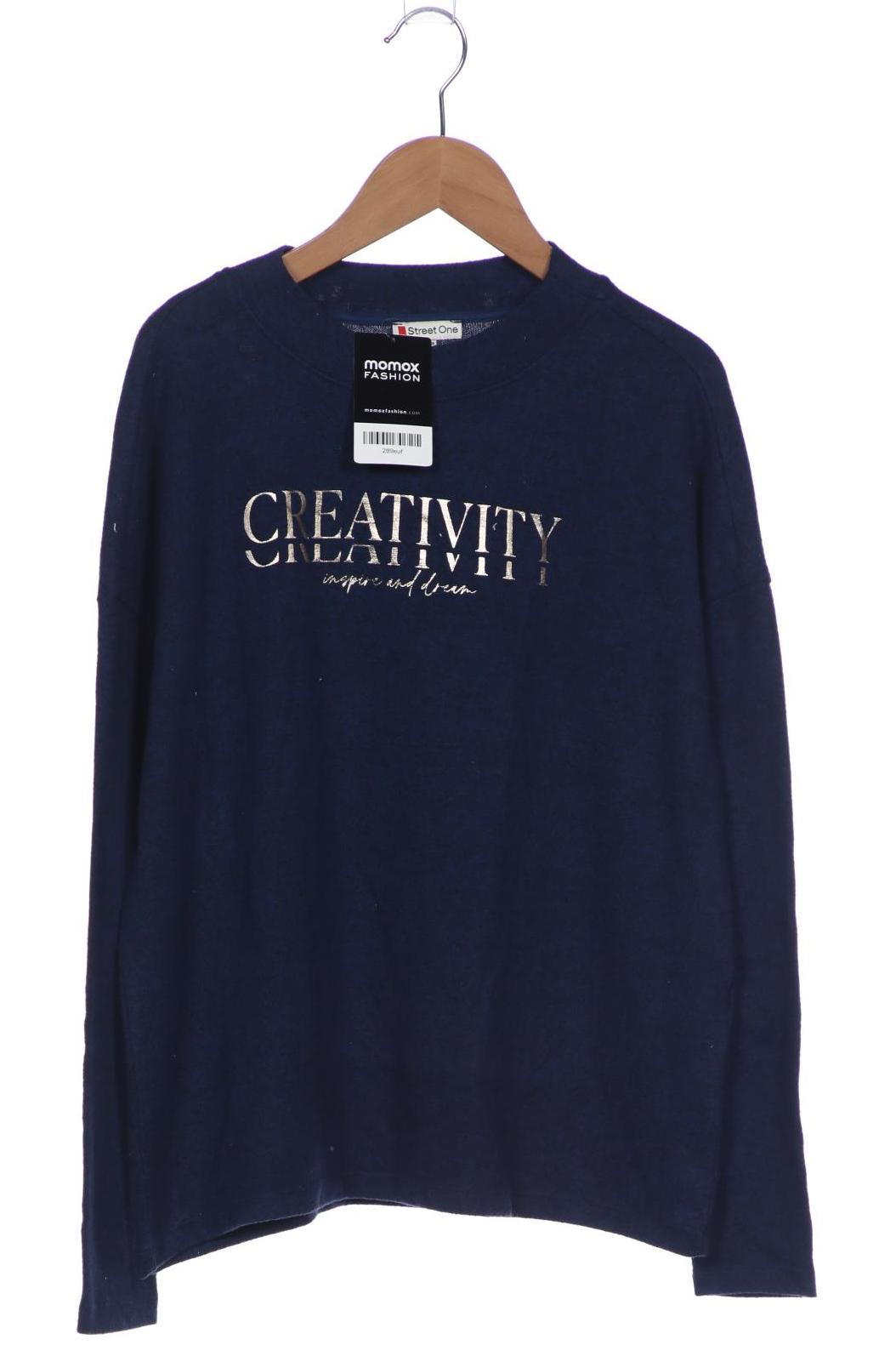 

Street One Damen Pullover, marineblau, Gr. 38