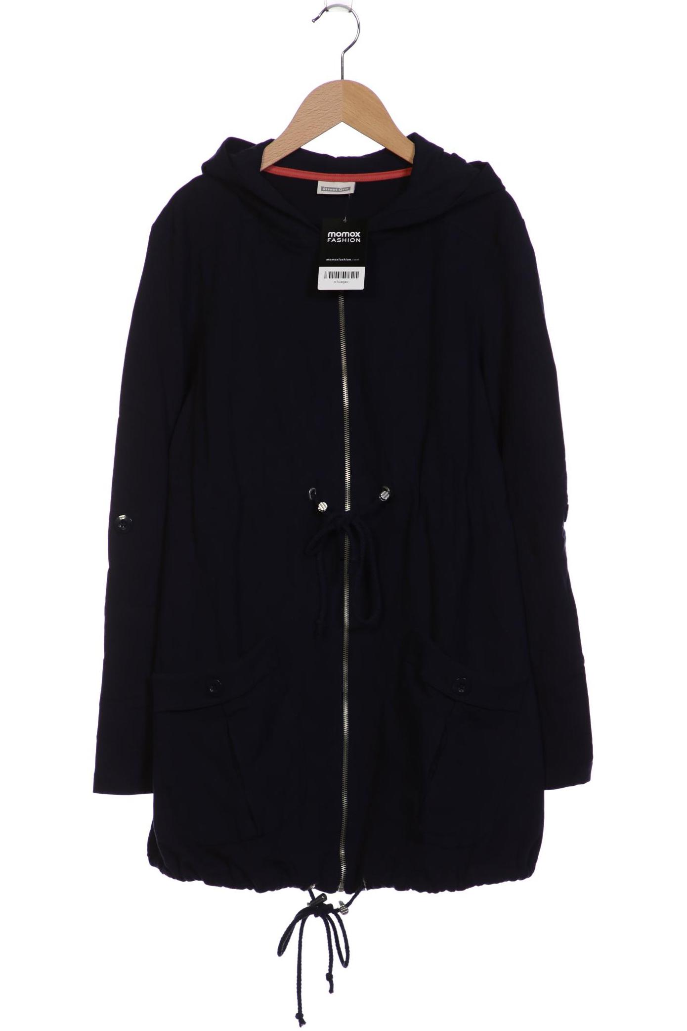 

Street One Damen Kapuzenpullover, marineblau, Gr. 42