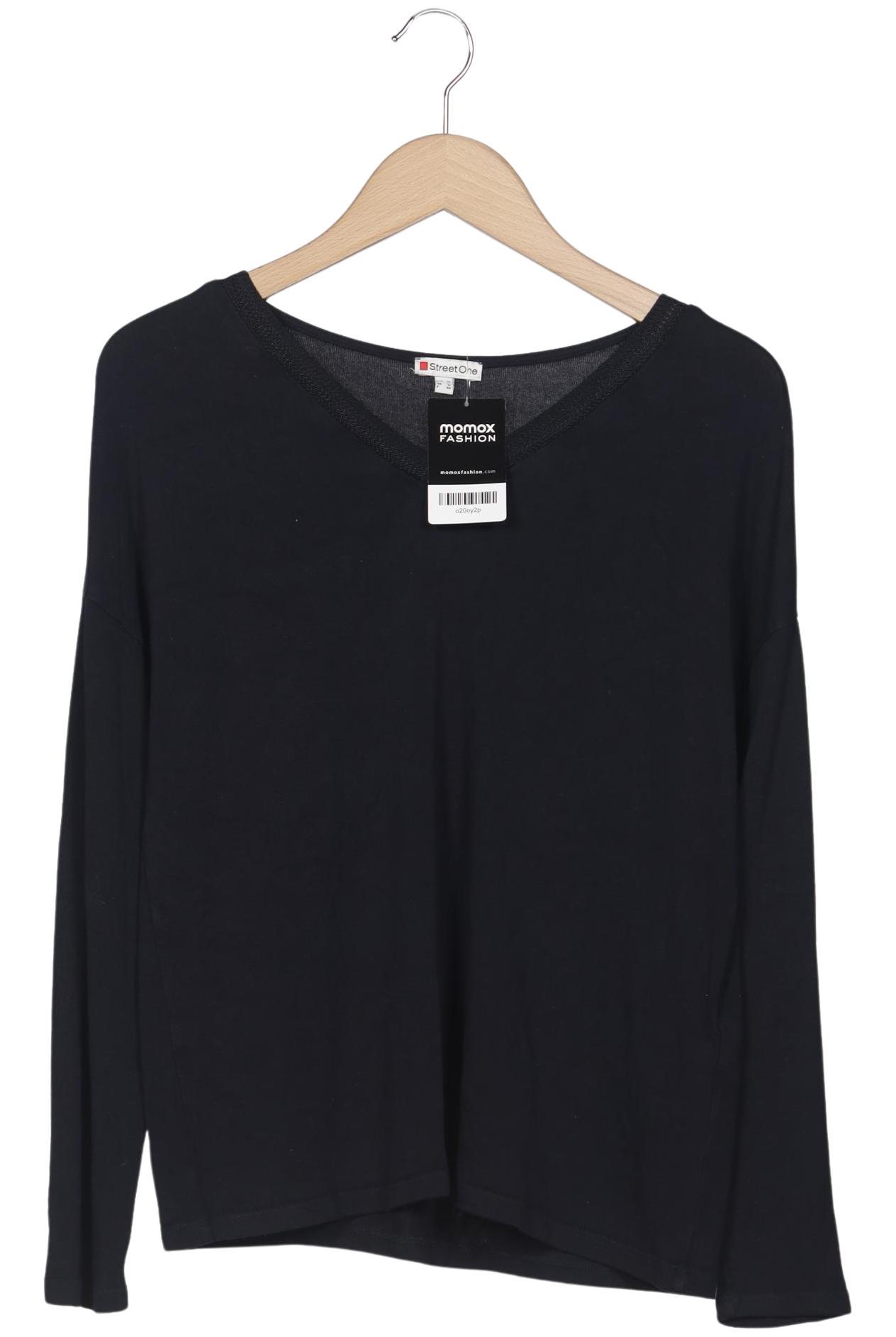 

Street One Damen Langarmshirt, marineblau, Gr. 38