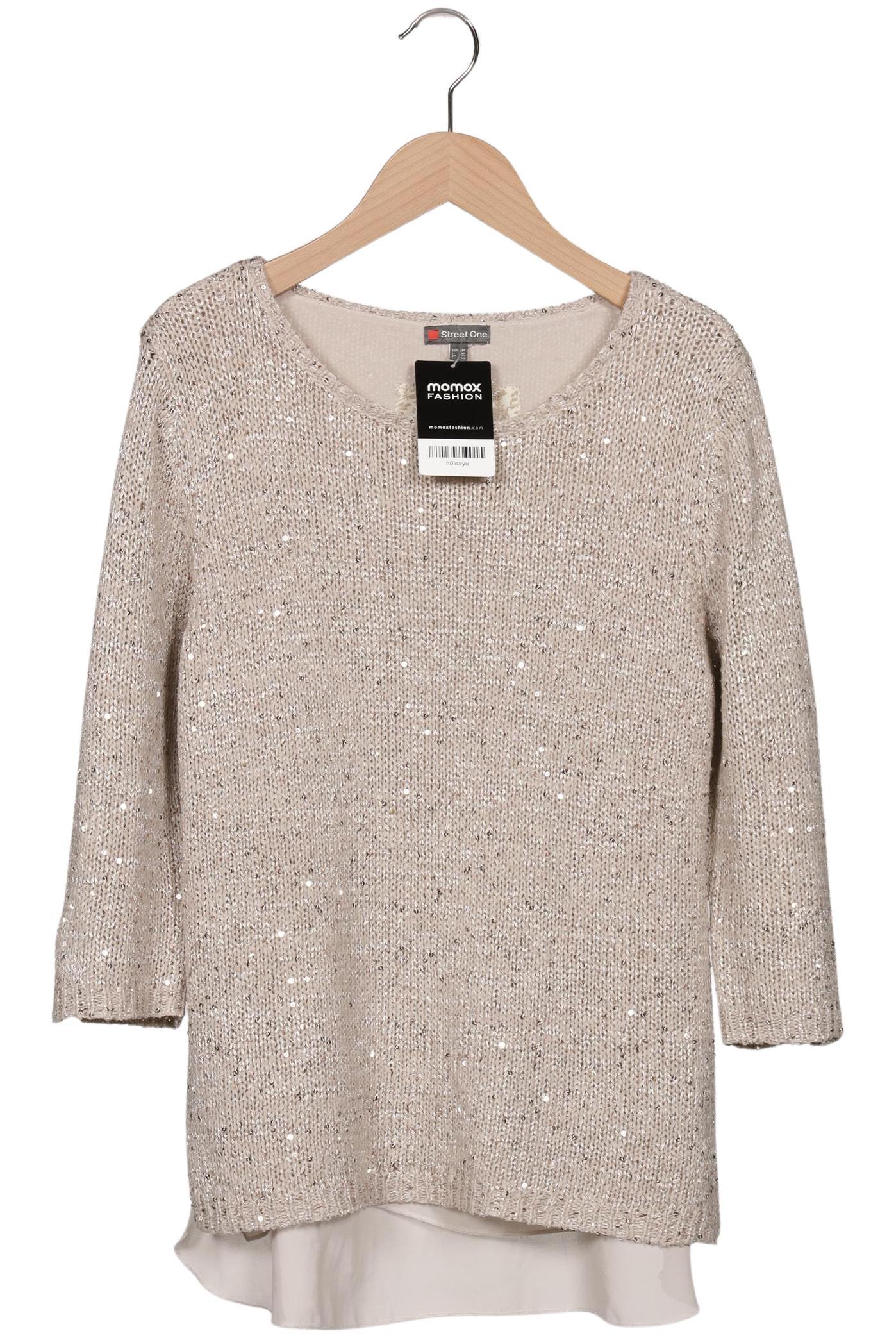 

Street One Damen Pullover, beige, Gr. 38