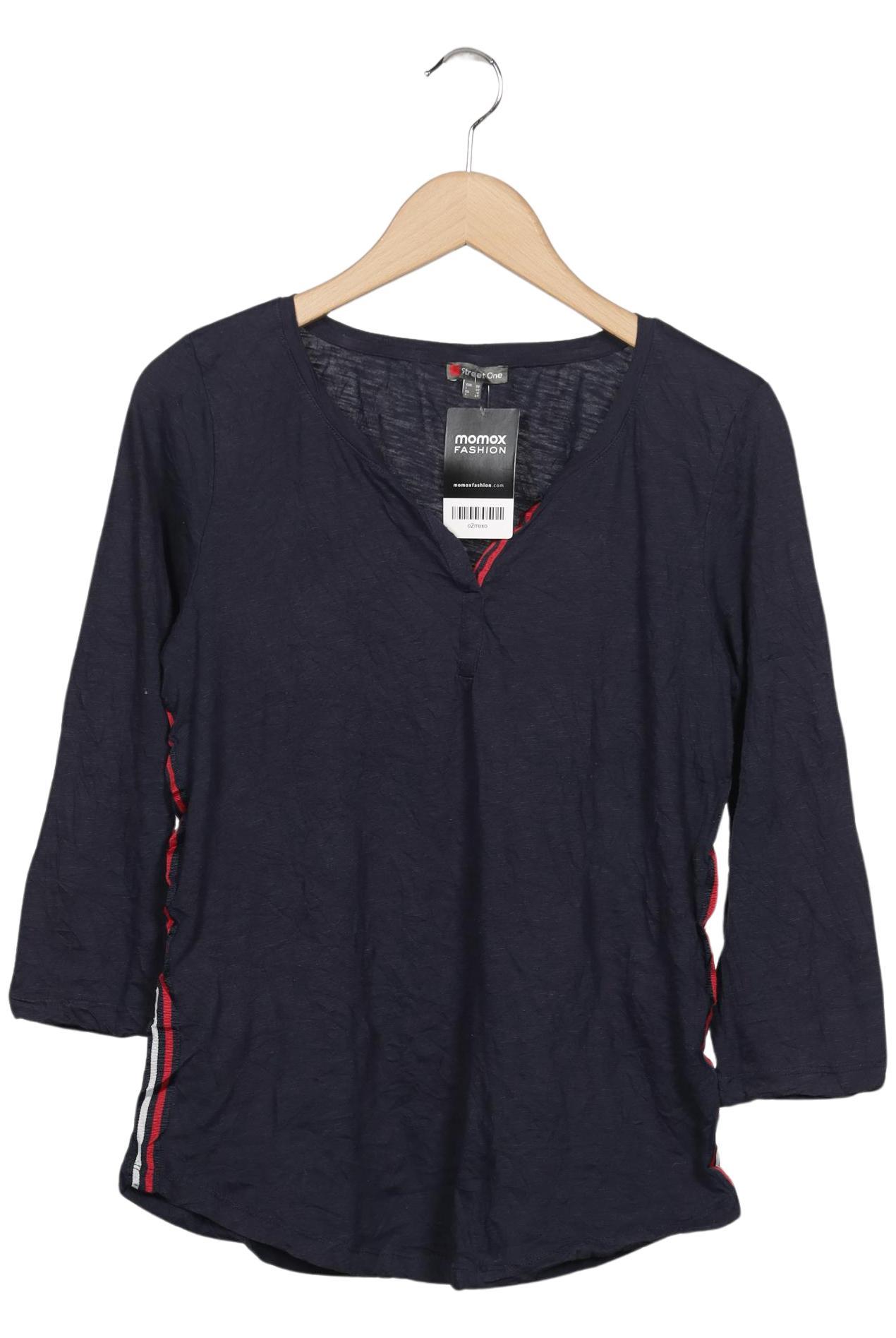 

Street One Damen Langarmshirt, marineblau, Gr. 36