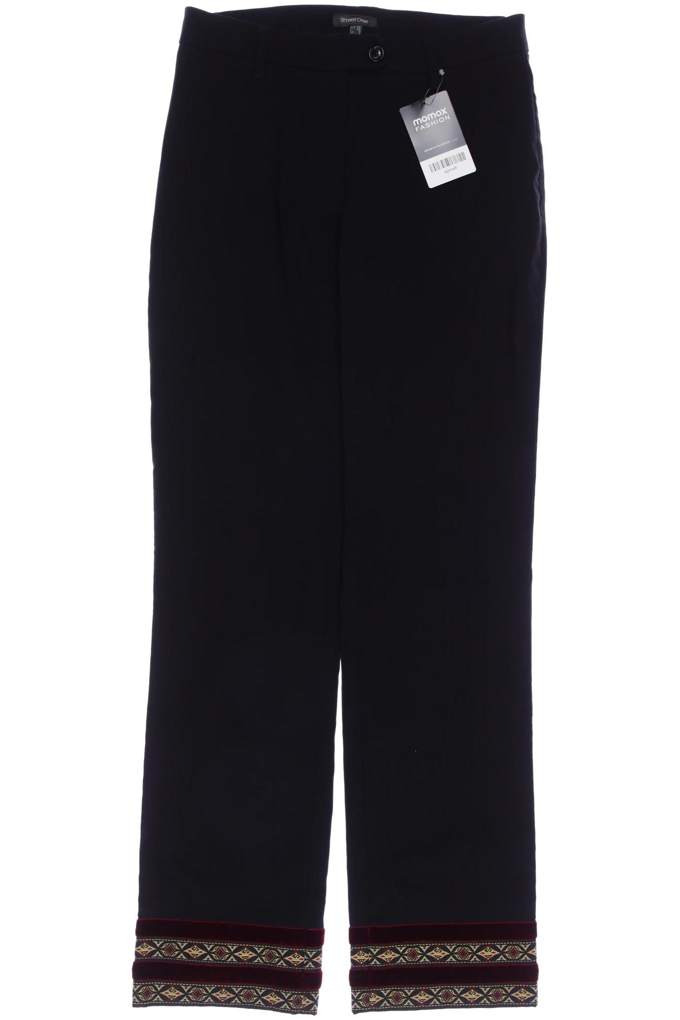 

Street One Damen Stoffhose, schwarz, Gr. 34
