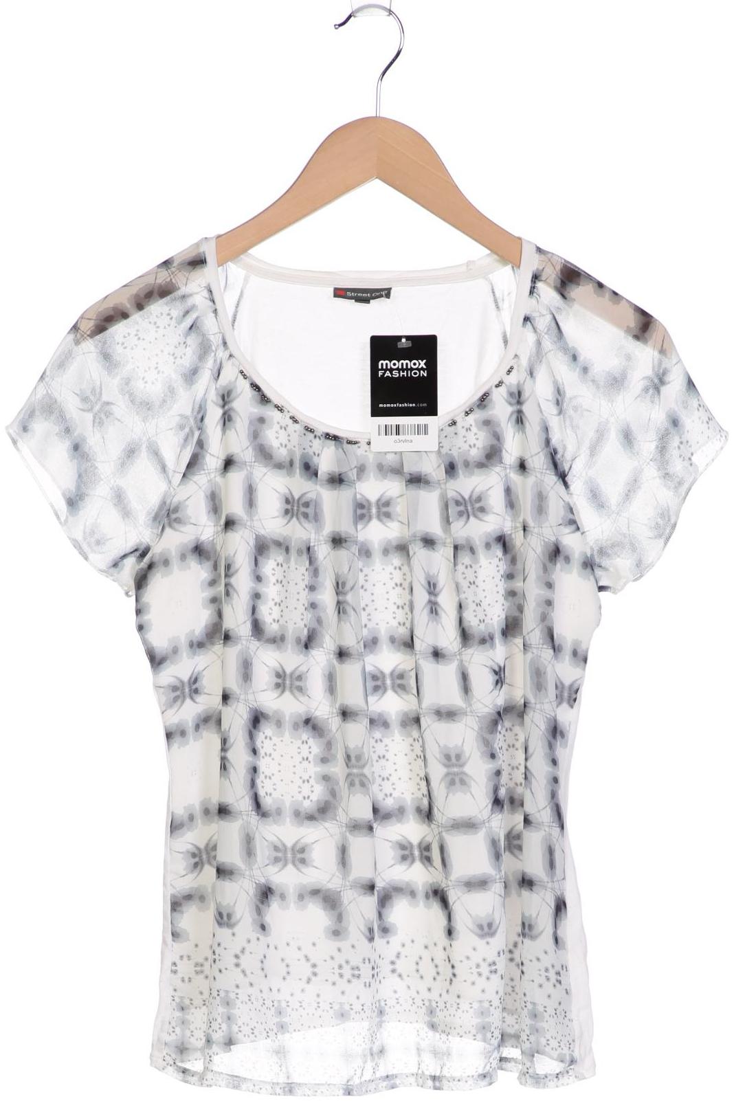 

Street One Damen T-Shirt, weiß, Gr. 36