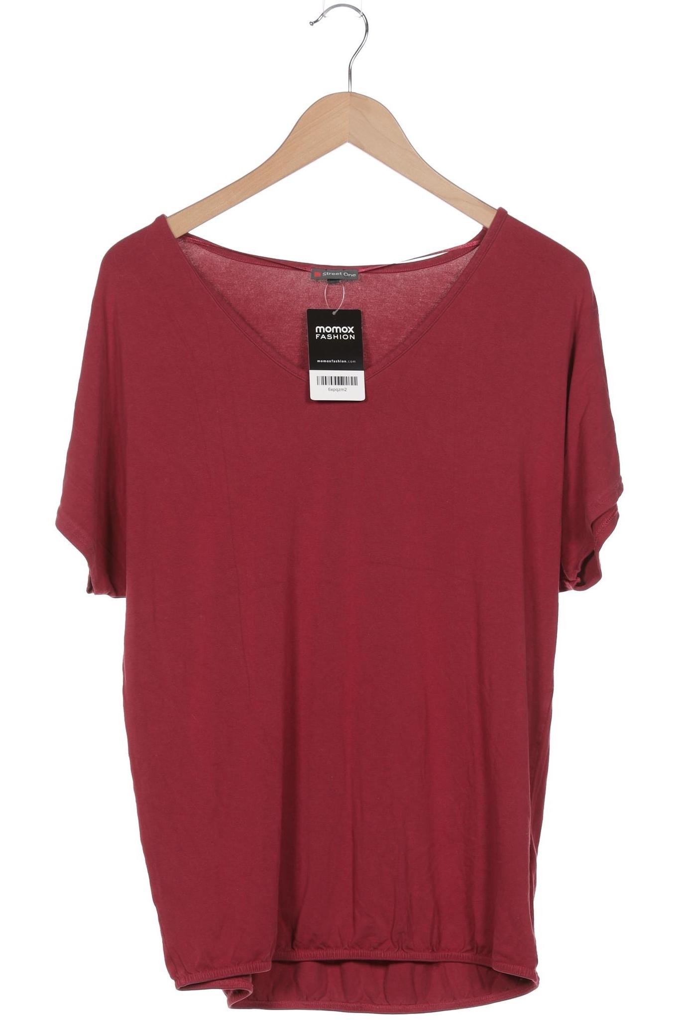 

Street One Damen T-Shirt, bordeaux, Gr. 42