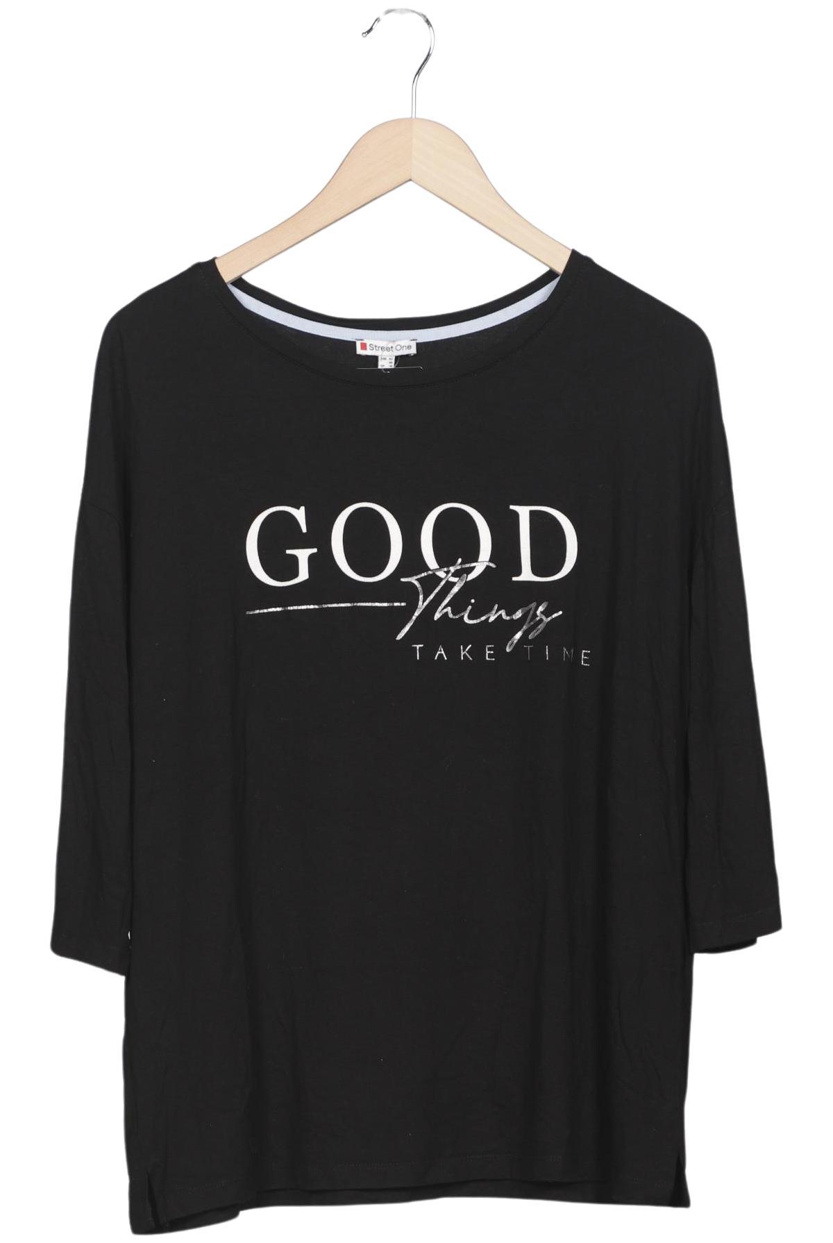 

Street One Damen Langarmshirt, schwarz, Gr. 42