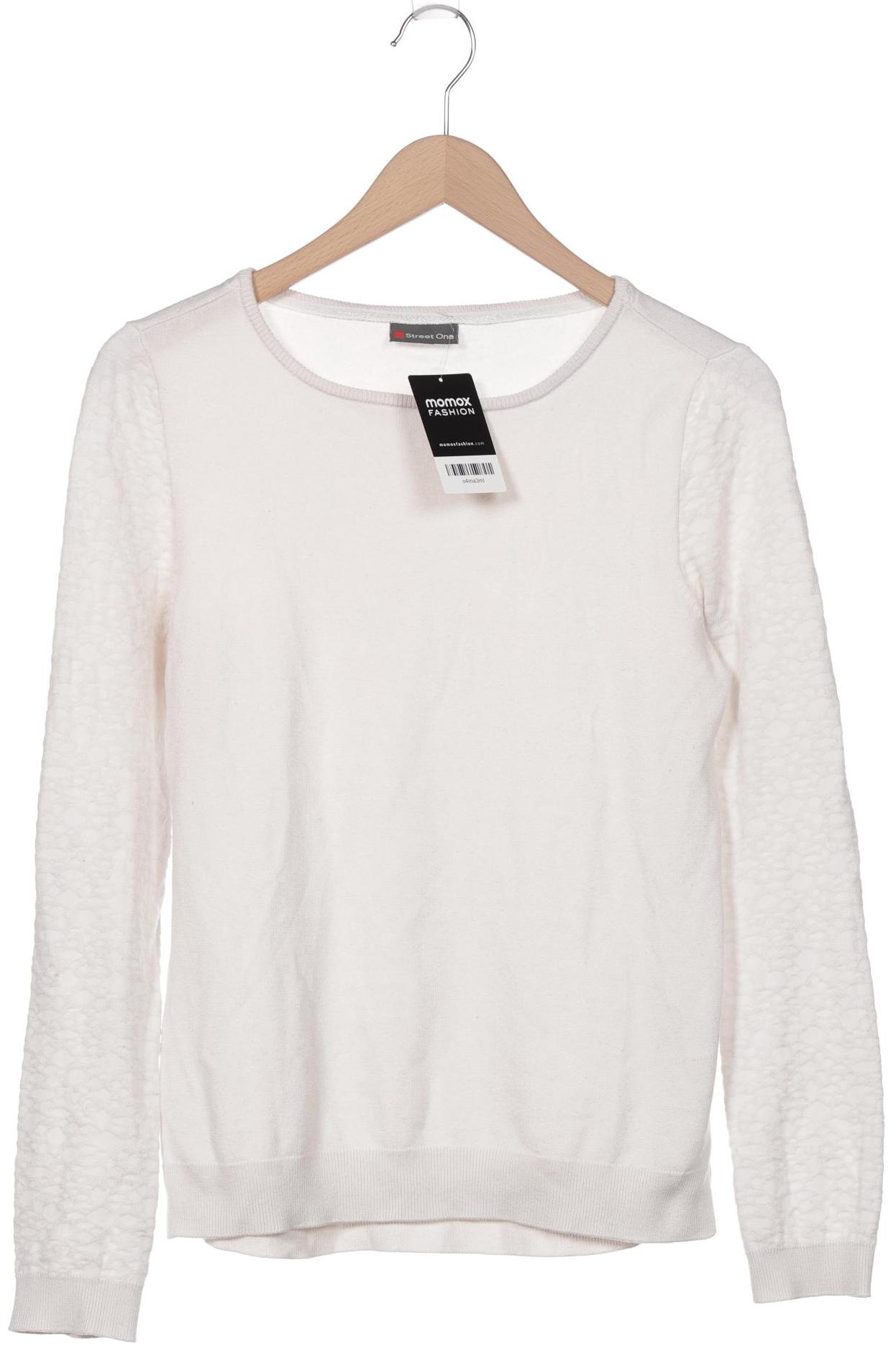 

Street One Damen Pullover, cremeweiß