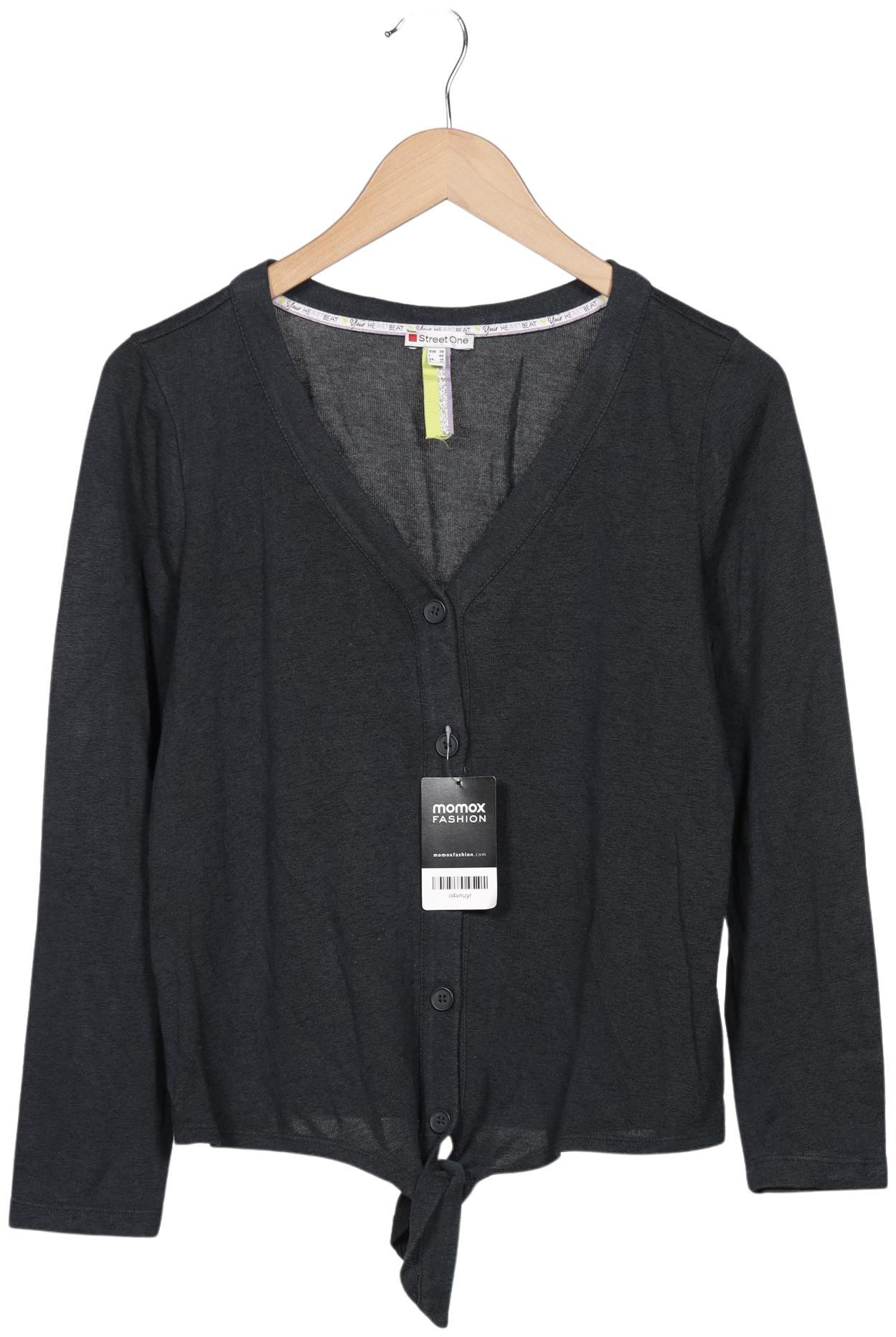 

Street One Damen Strickjacke, grau, Gr. 36