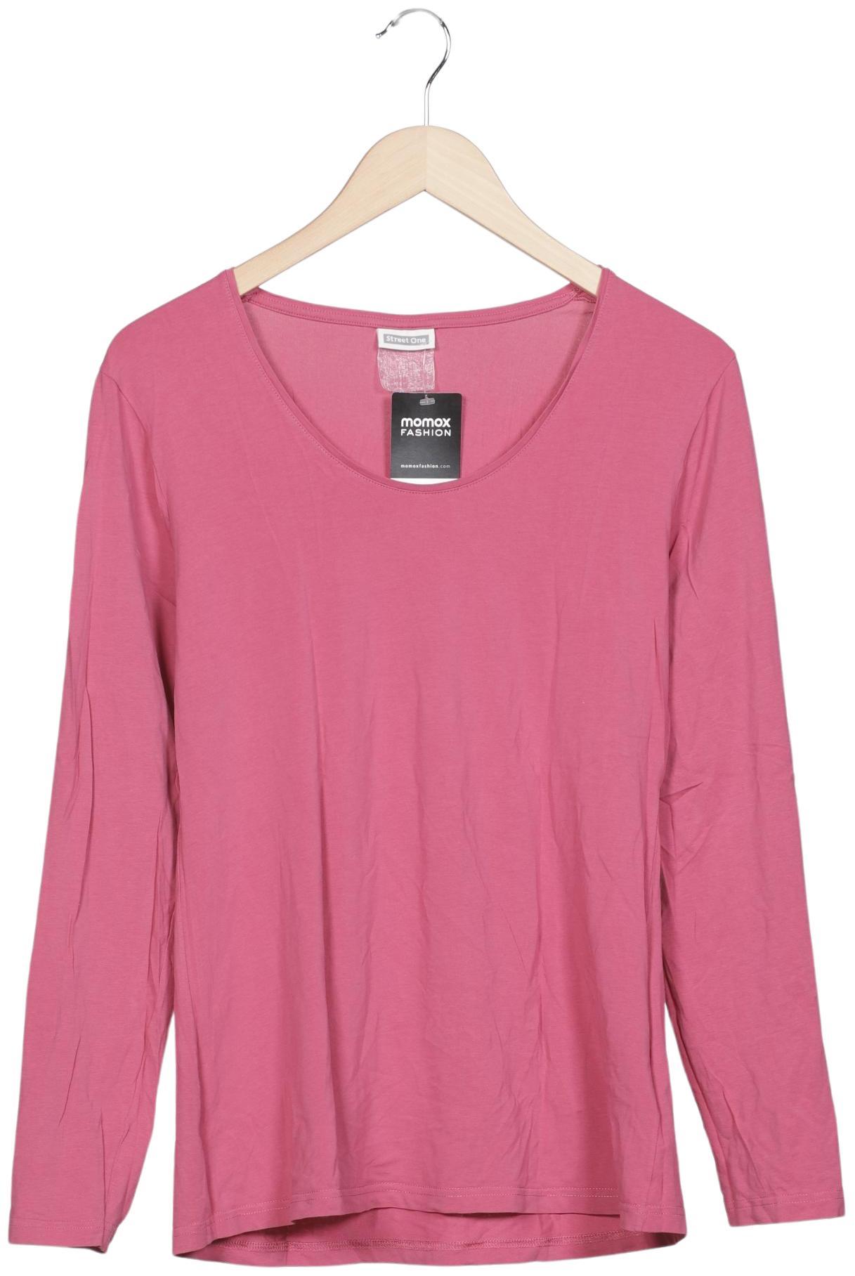 

Street One Damen Langarmshirt, pink, Gr. 44