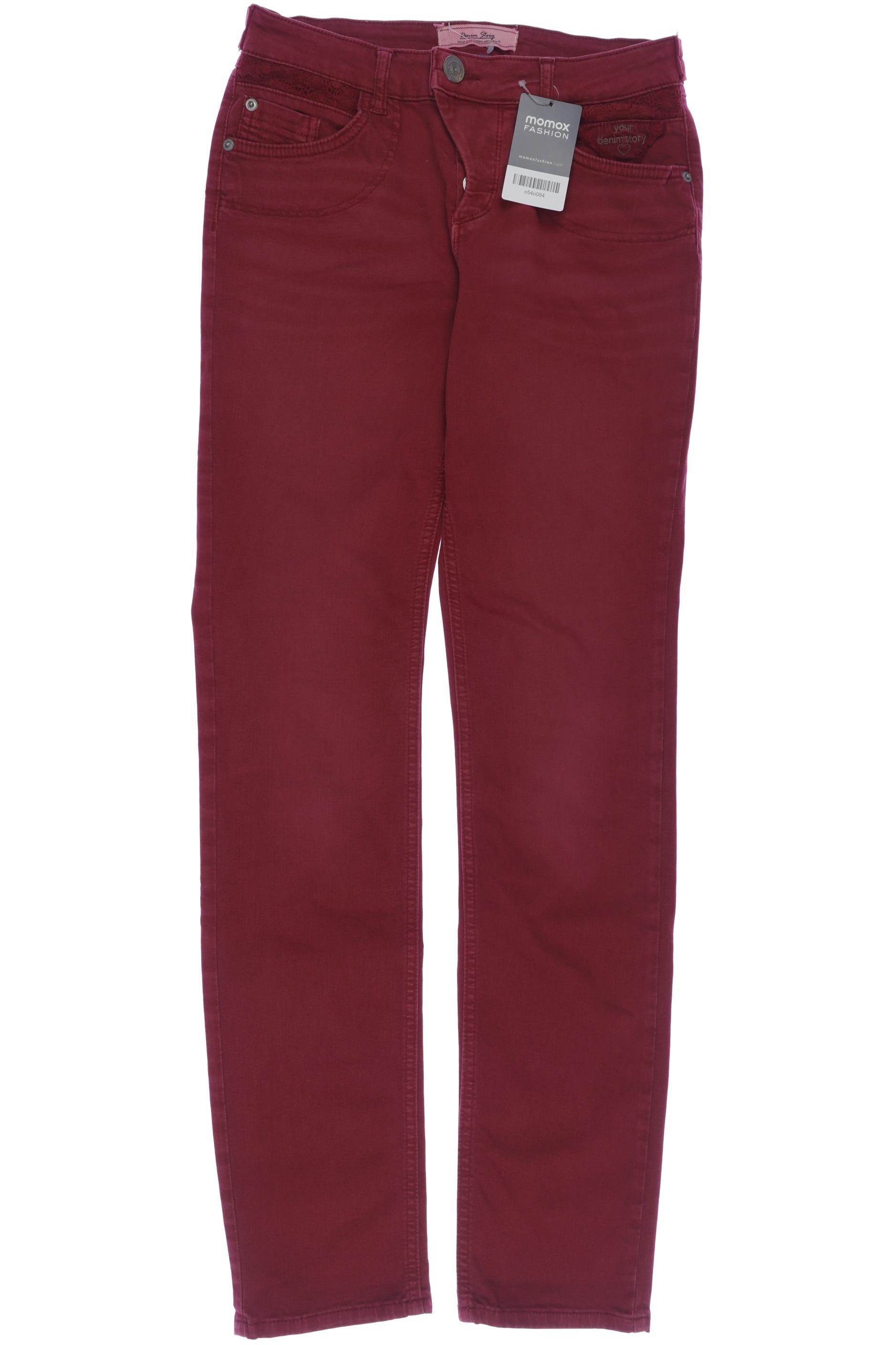 

Street One Damen Jeans, bordeaux, Gr. 26