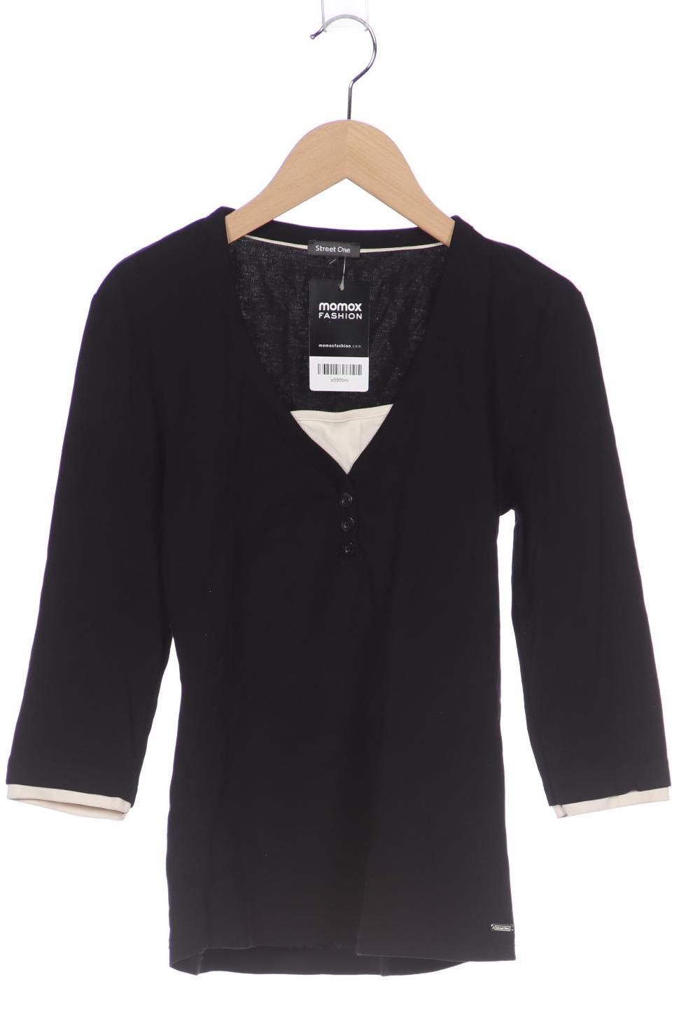 

Street One Damen Langarmshirt, schwarz