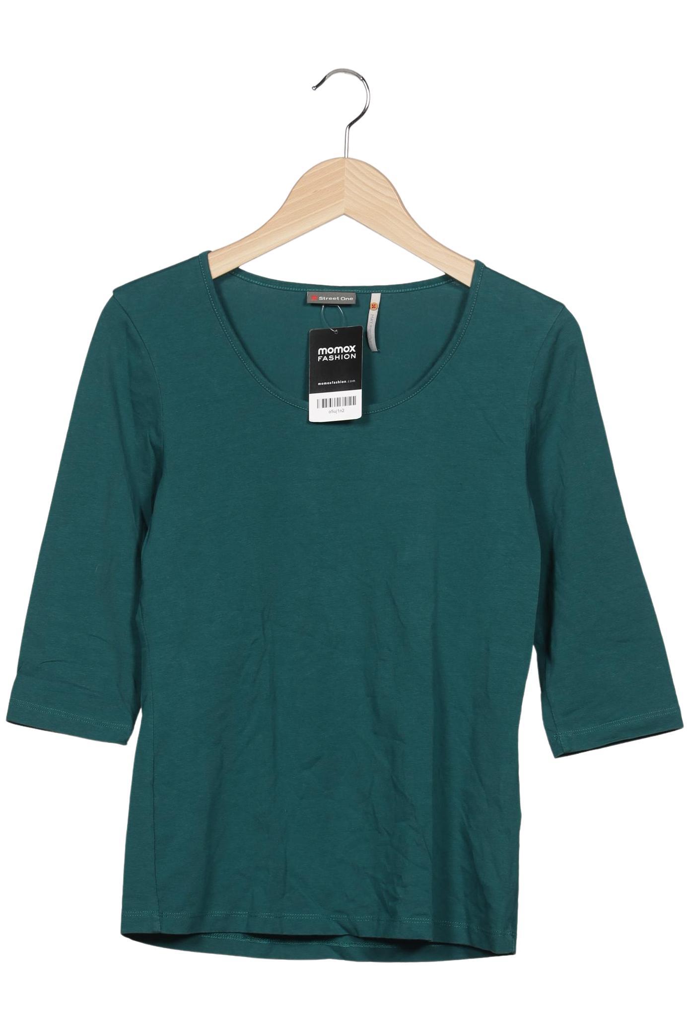 

Street One Damen Langarmshirt, grün, Gr. 40