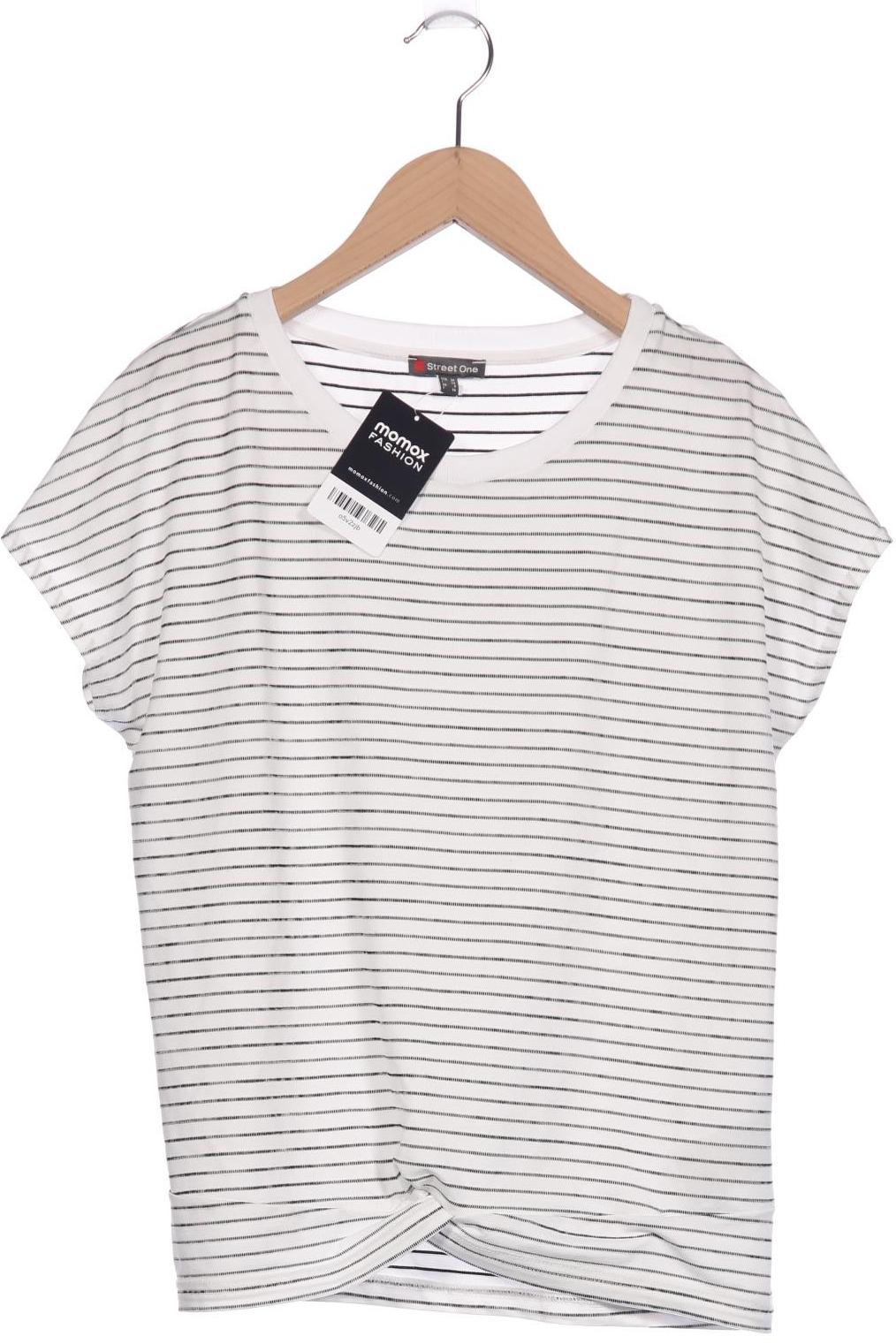 

Street One Damen T-Shirt, weiß, Gr. 34