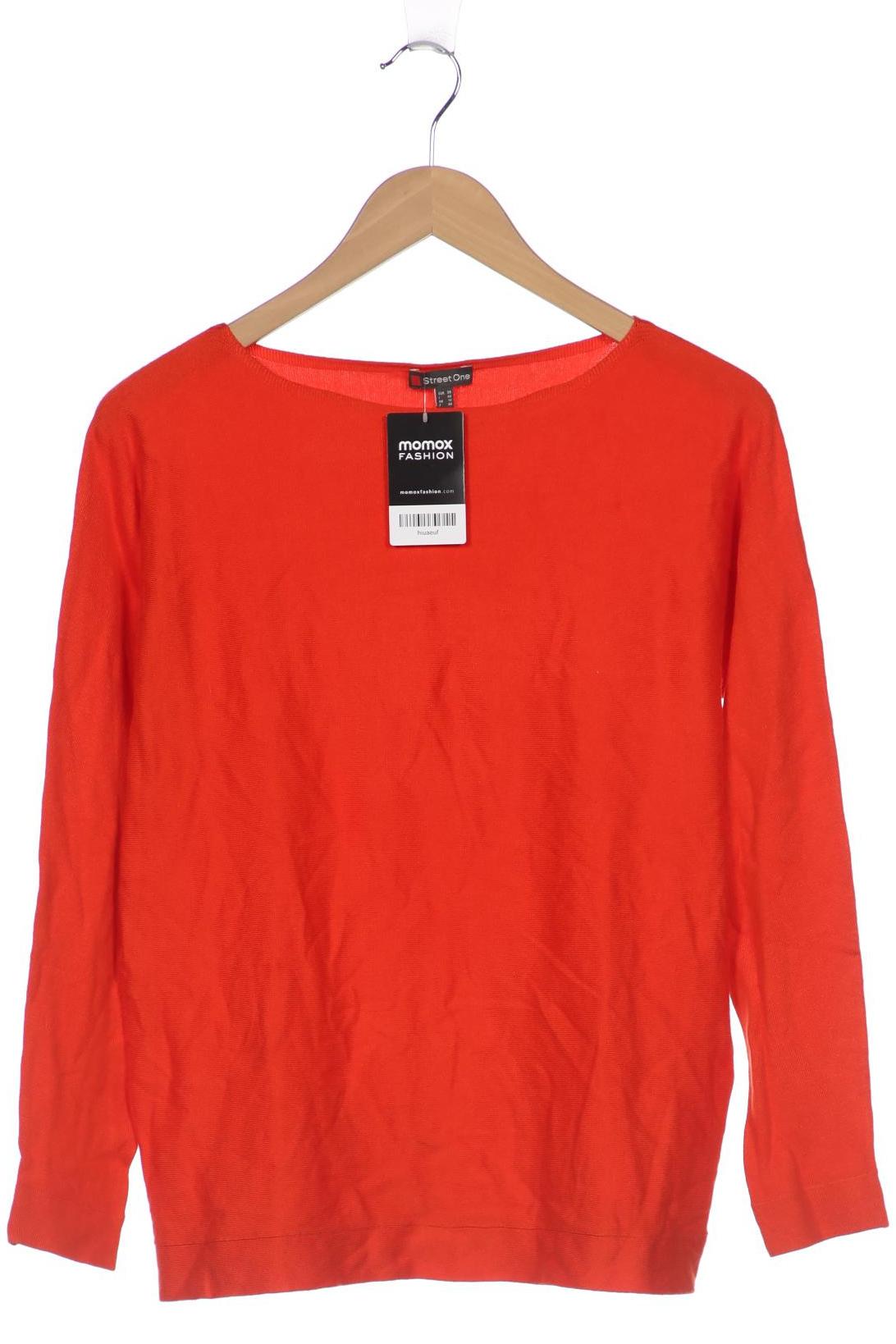 

Street One Damen Pullover, orange, Gr. 38