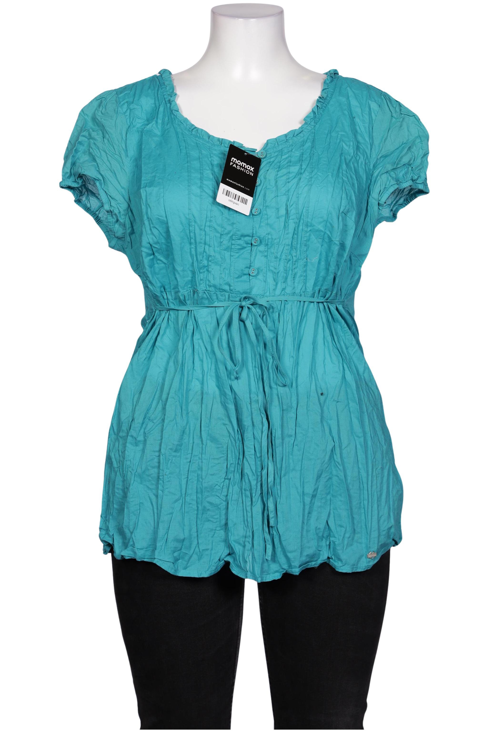 

Street One Damen Bluse, türkis, Gr. 44