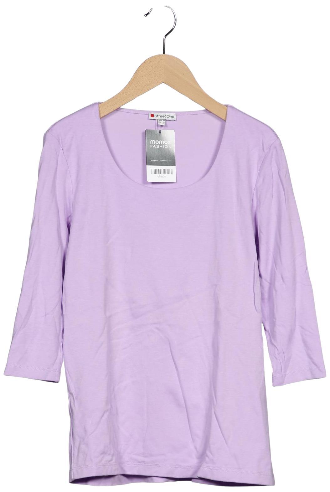 

Street One Damen Langarmshirt, flieder, Gr. 38