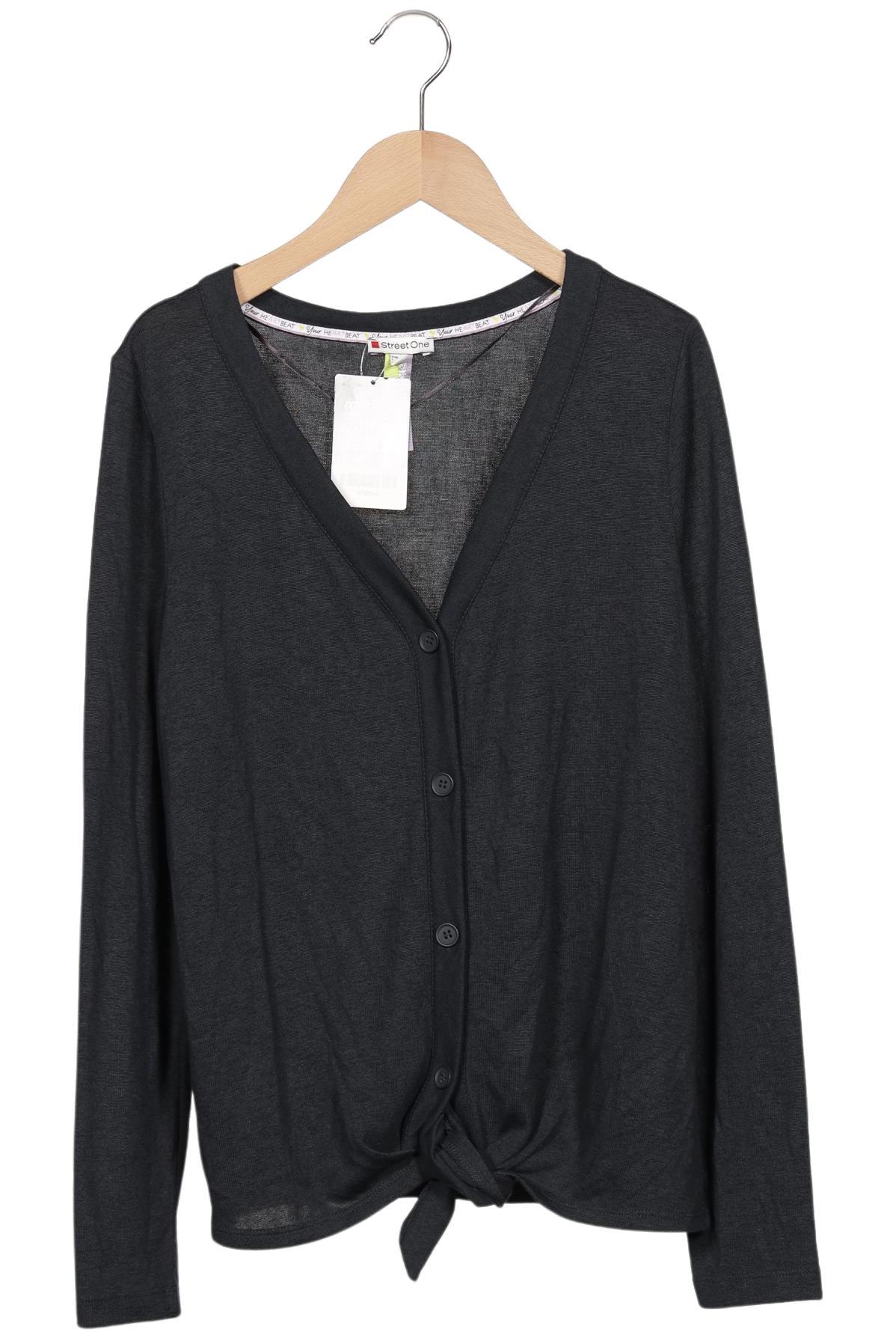 

Street One Damen Strickjacke, grau, Gr. 40