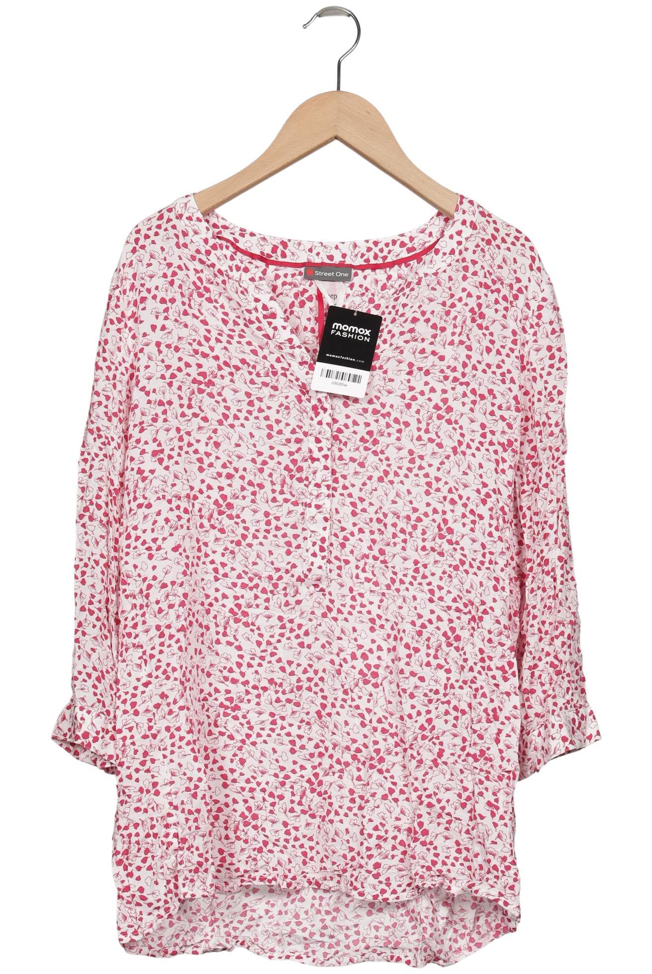 

Street One Damen Bluse, weiß, Gr. 40