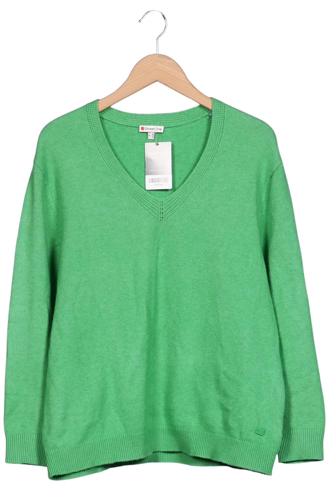 

Street One Damen Pullover, grün, Gr. 44