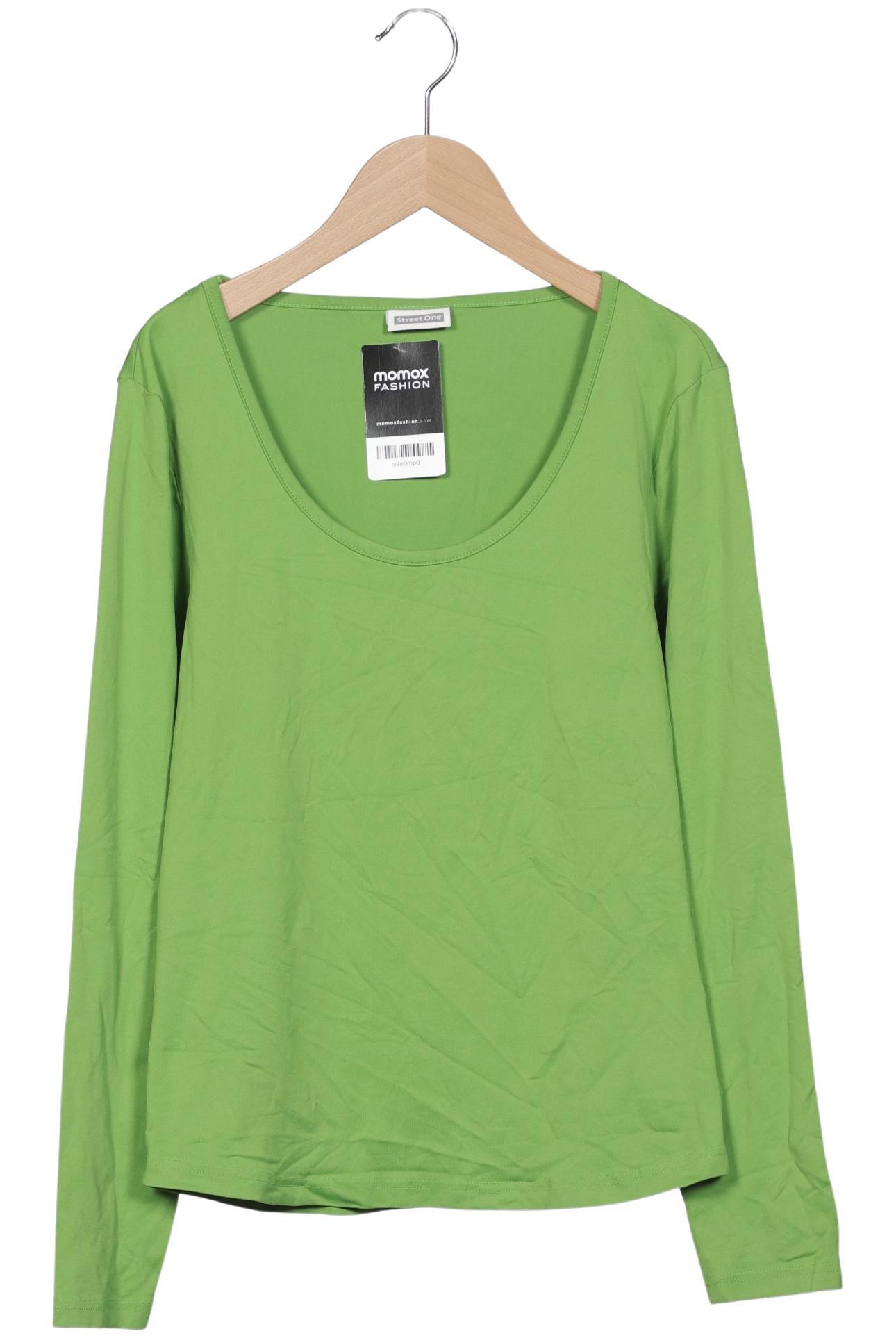 

Street One Damen Langarmshirt, grün, Gr. 40