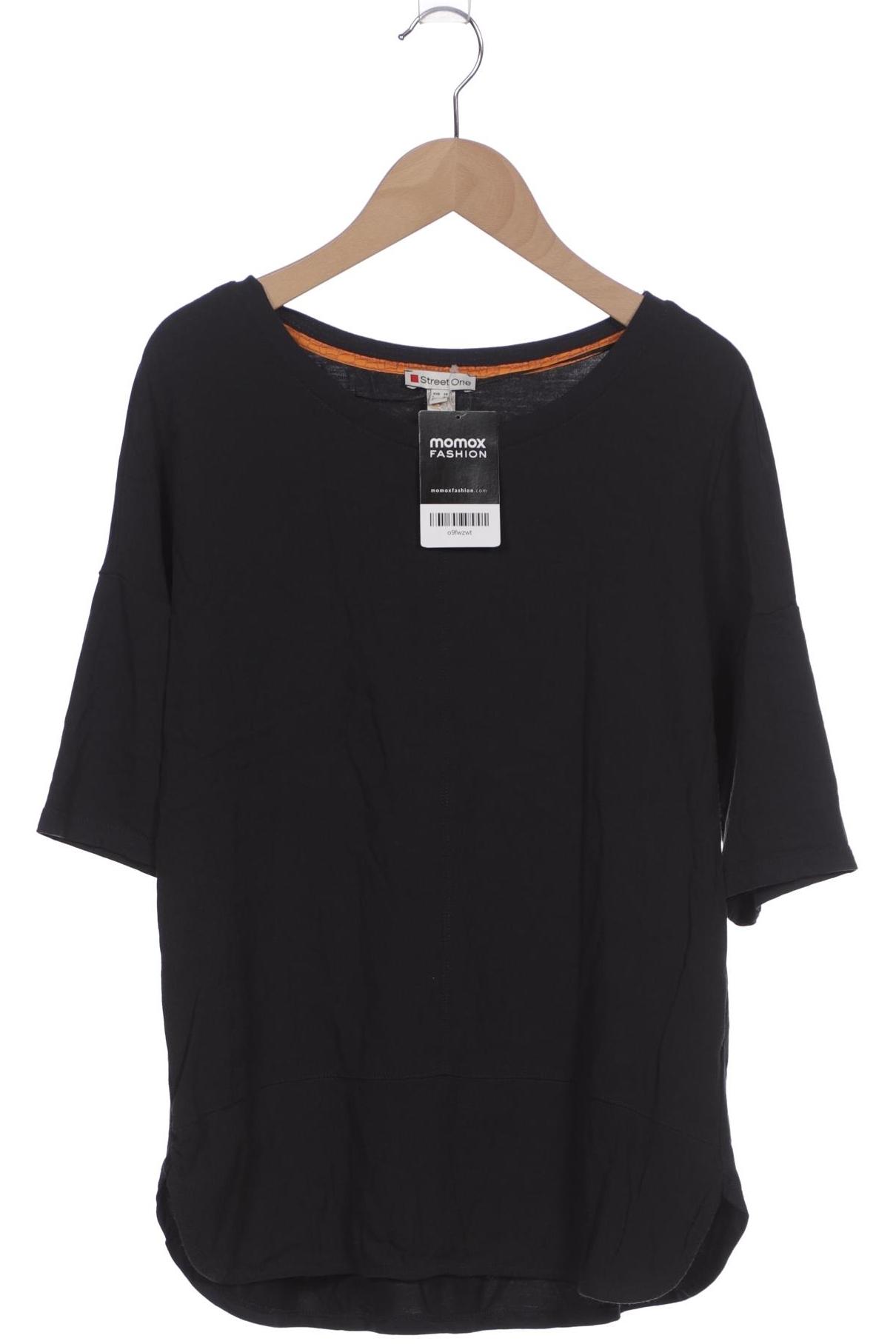 

Street One Damen T-Shirt, schwarz, Gr. 38