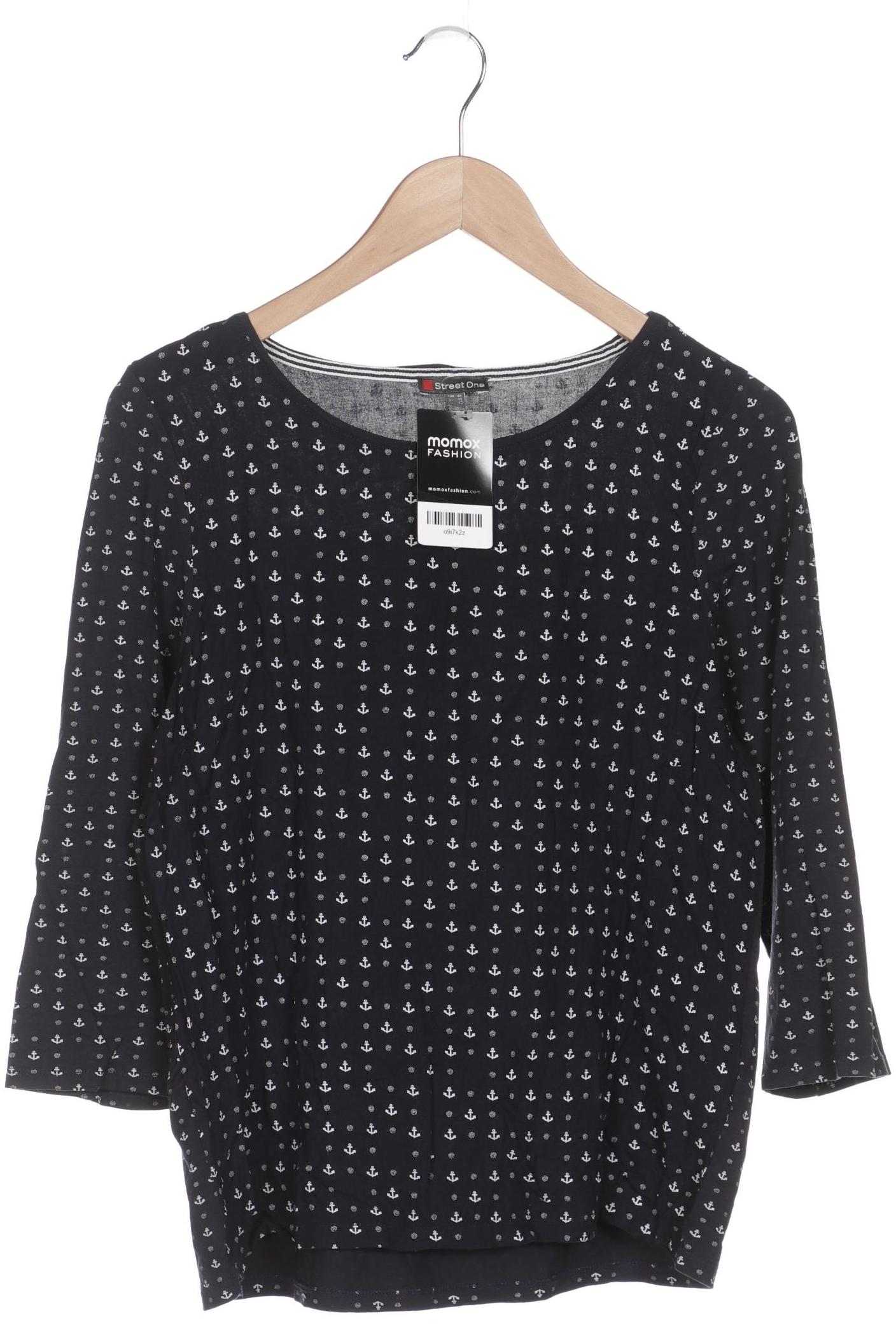 

Street One Damen Langarmshirt, marineblau, Gr. 40