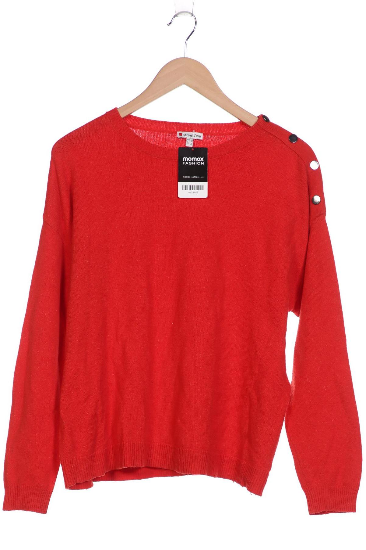 

Street One Damen Pullover, rot, Gr. 38