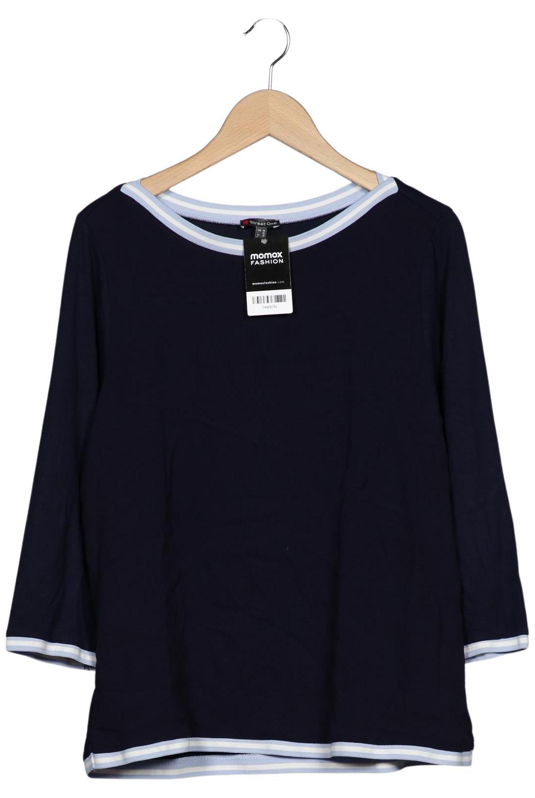 

Street One Damen Langarmshirt, marineblau, Gr. 42