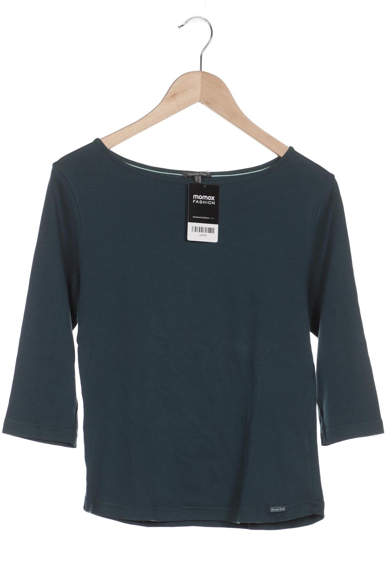 

Street One Damen Langarmshirt, grün, Gr. 40
