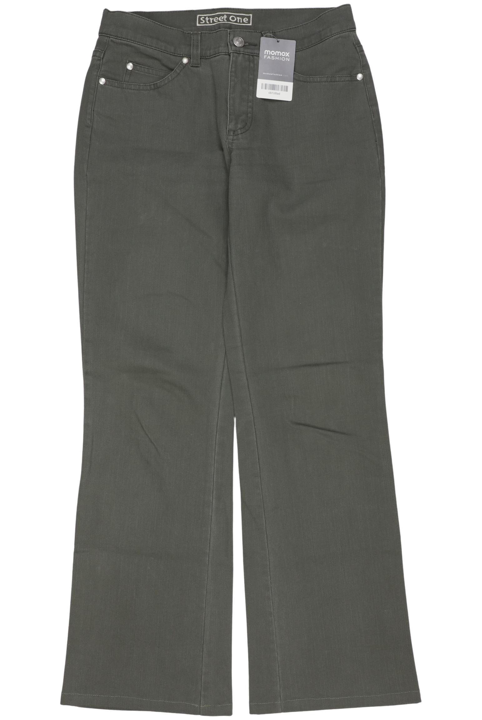 

Street One Damen Jeans, grün, Gr. 26