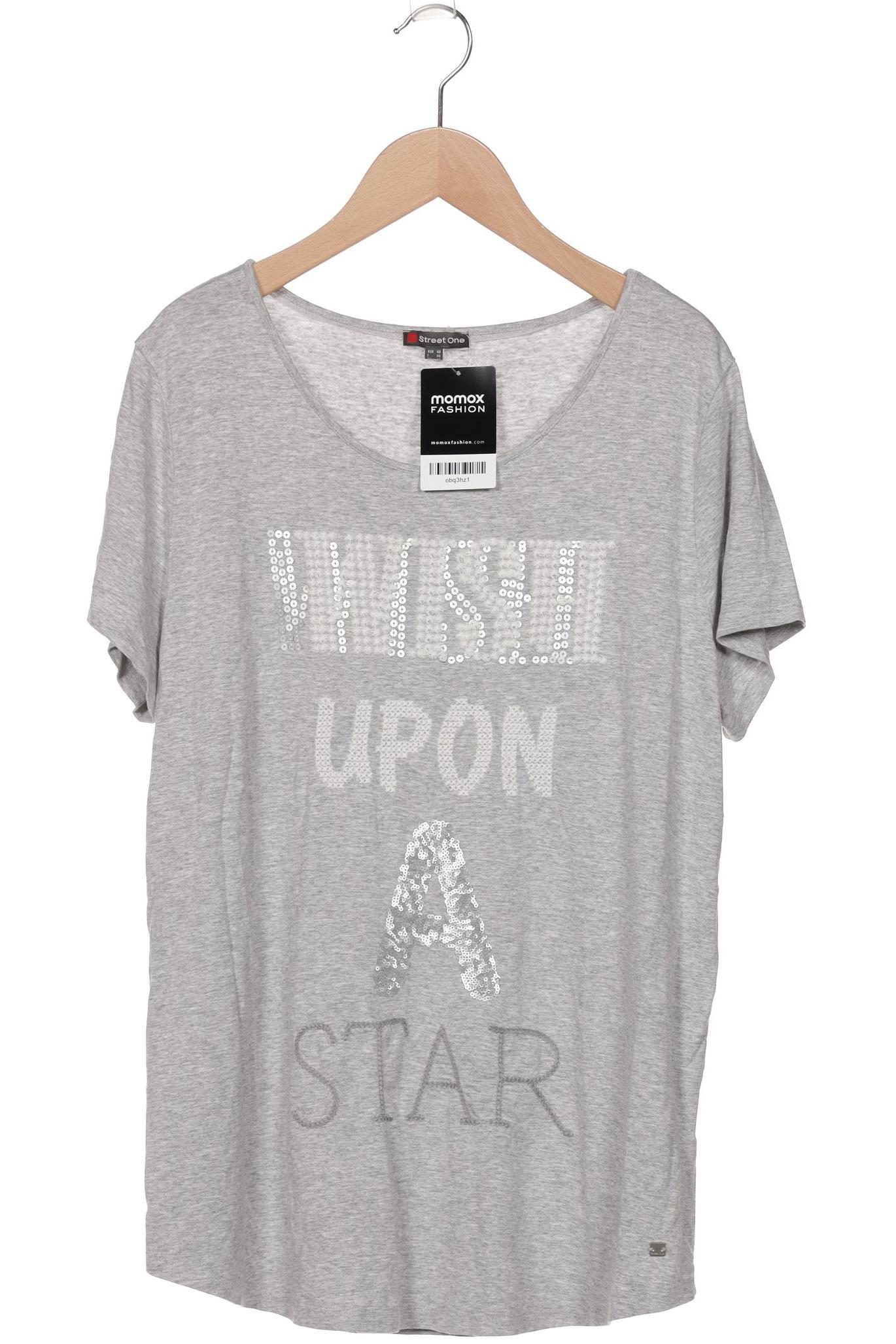 

Street One Damen T-Shirt, grau, Gr. 42