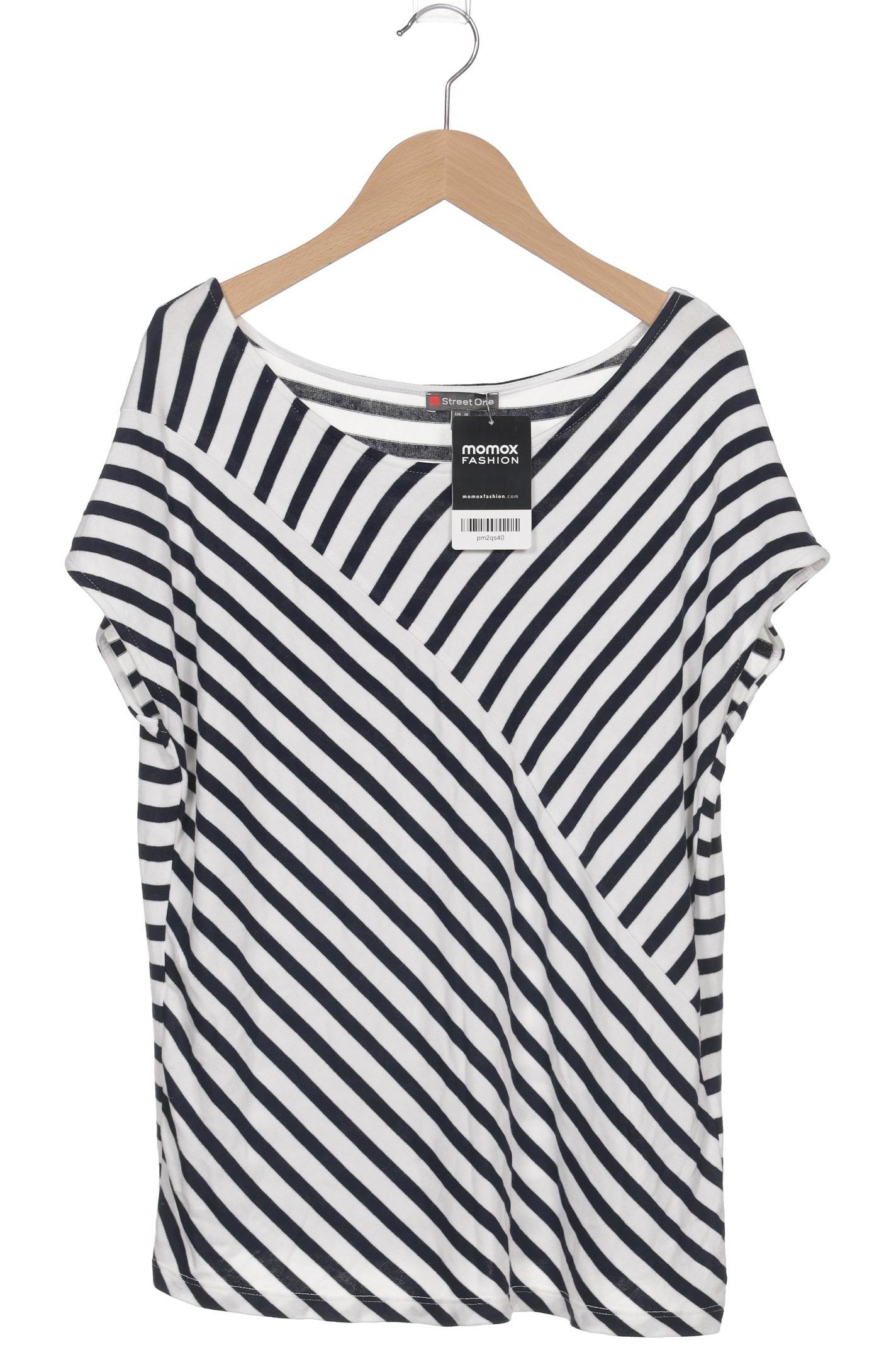 

Street One Damen T-Shirt, marineblau, Gr. 38