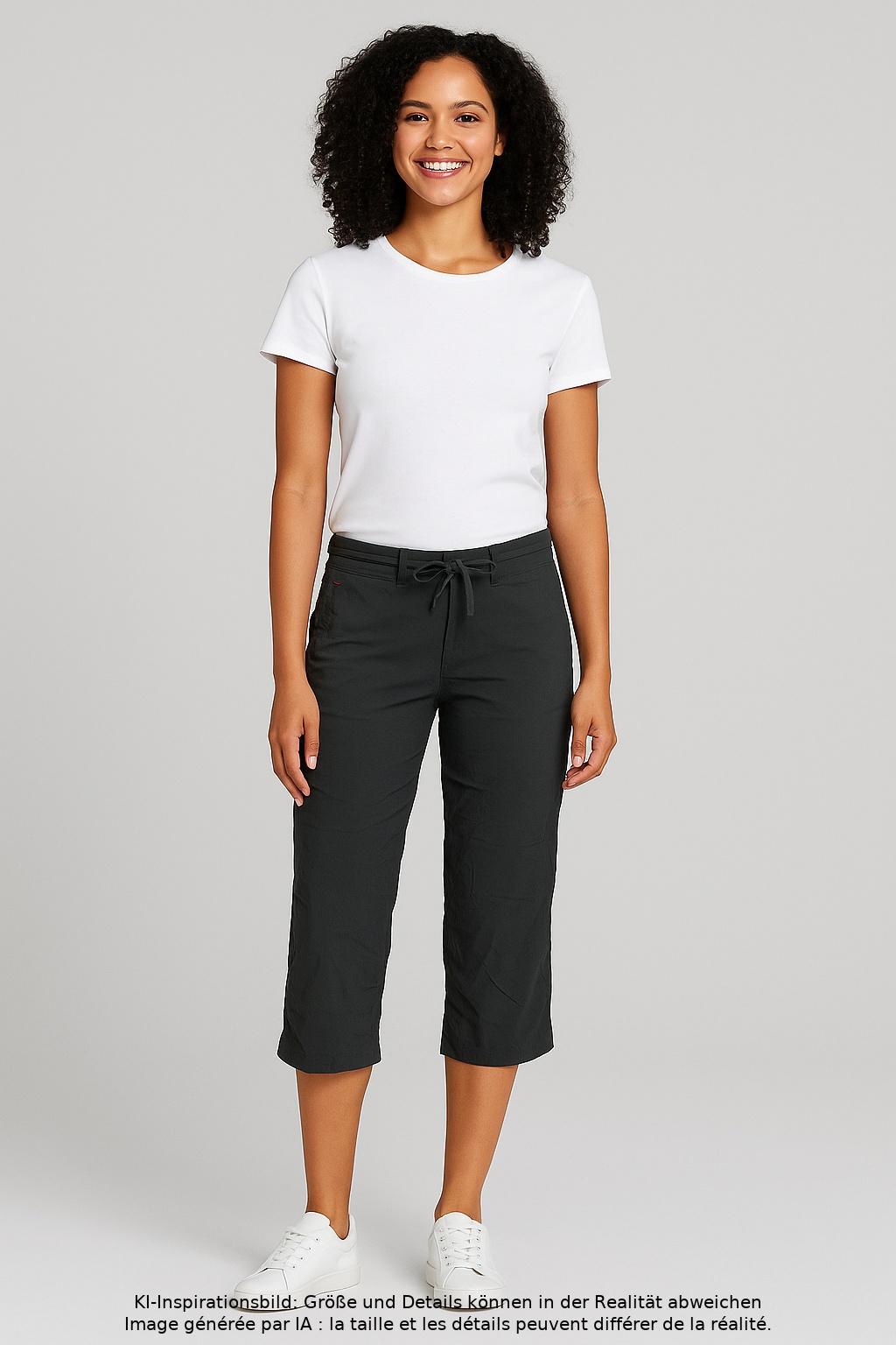 

Street One Damen Stoffhose, grün, Gr. 42