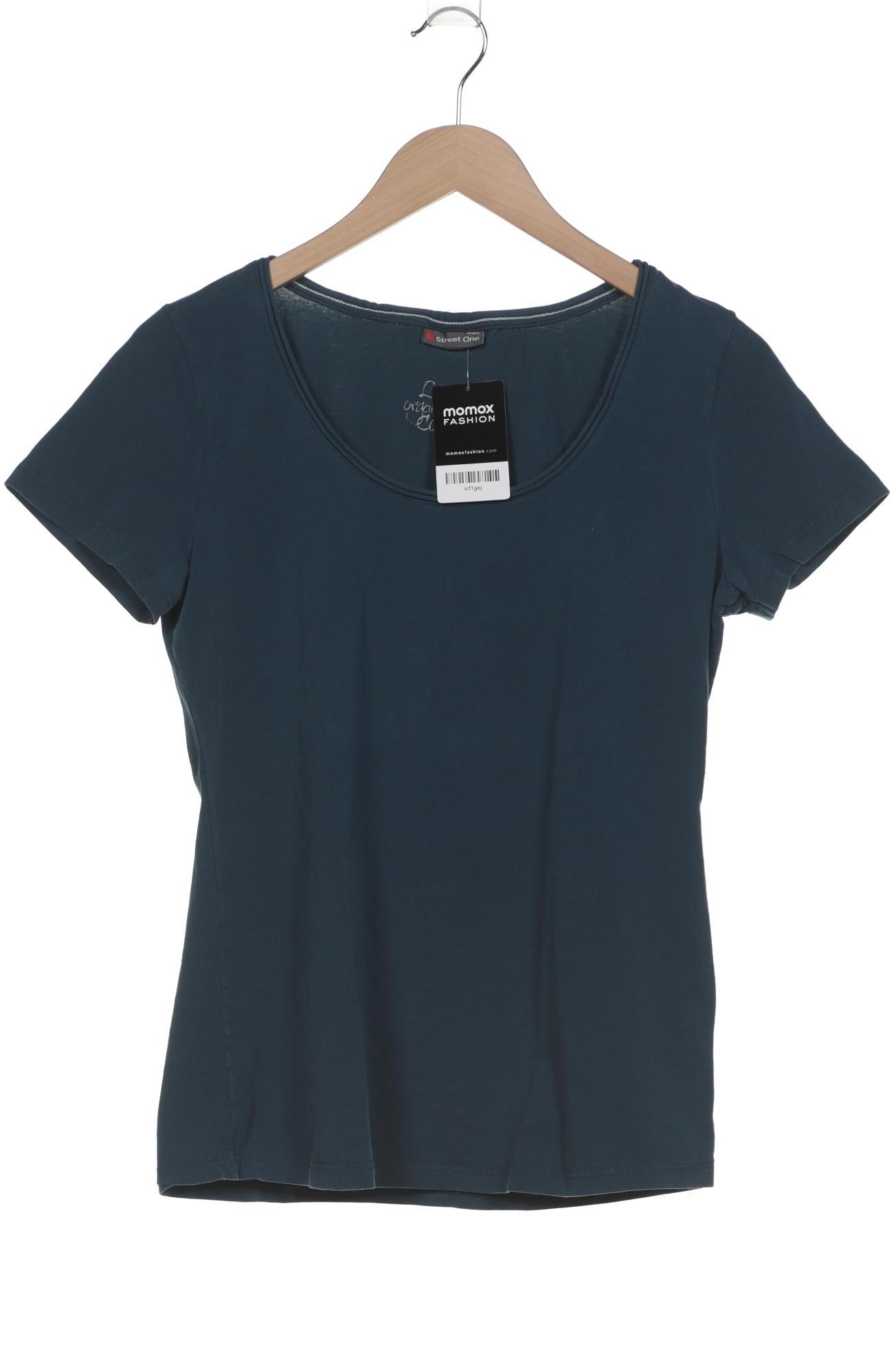 

Street One Damen T-Shirt, blau, Gr. 42
