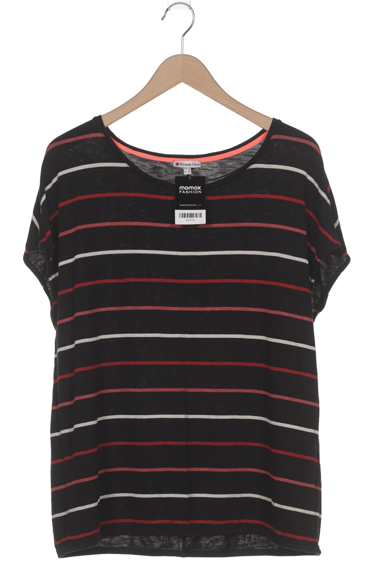 

Street One Damen T-Shirt, schwarz, Gr. 44