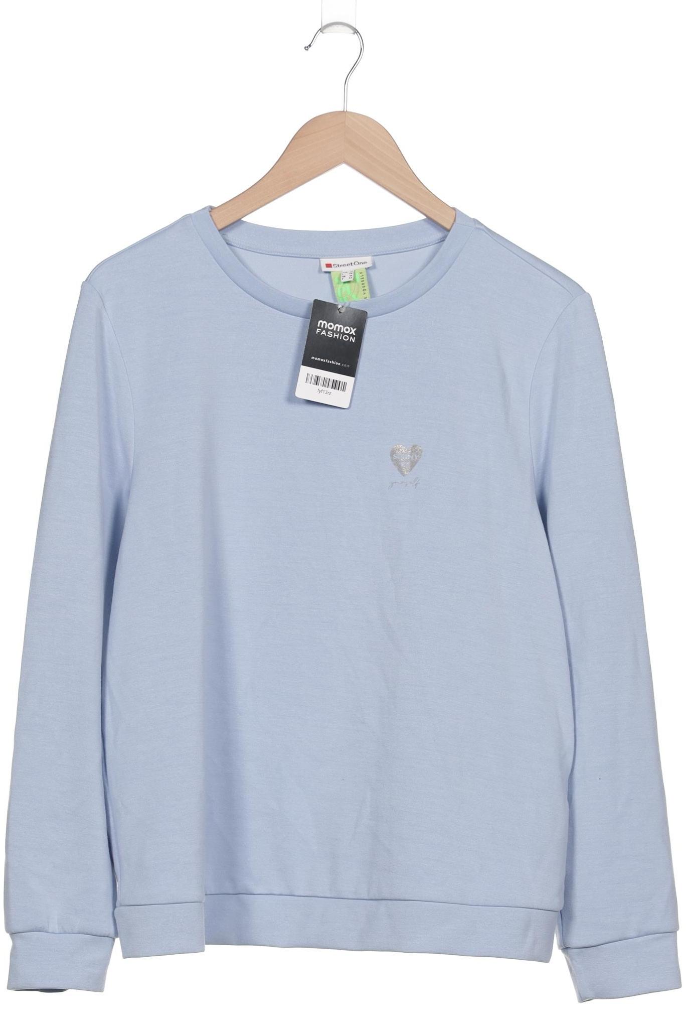 

Street One Damen Sweatshirt, hellblau, Gr. 40