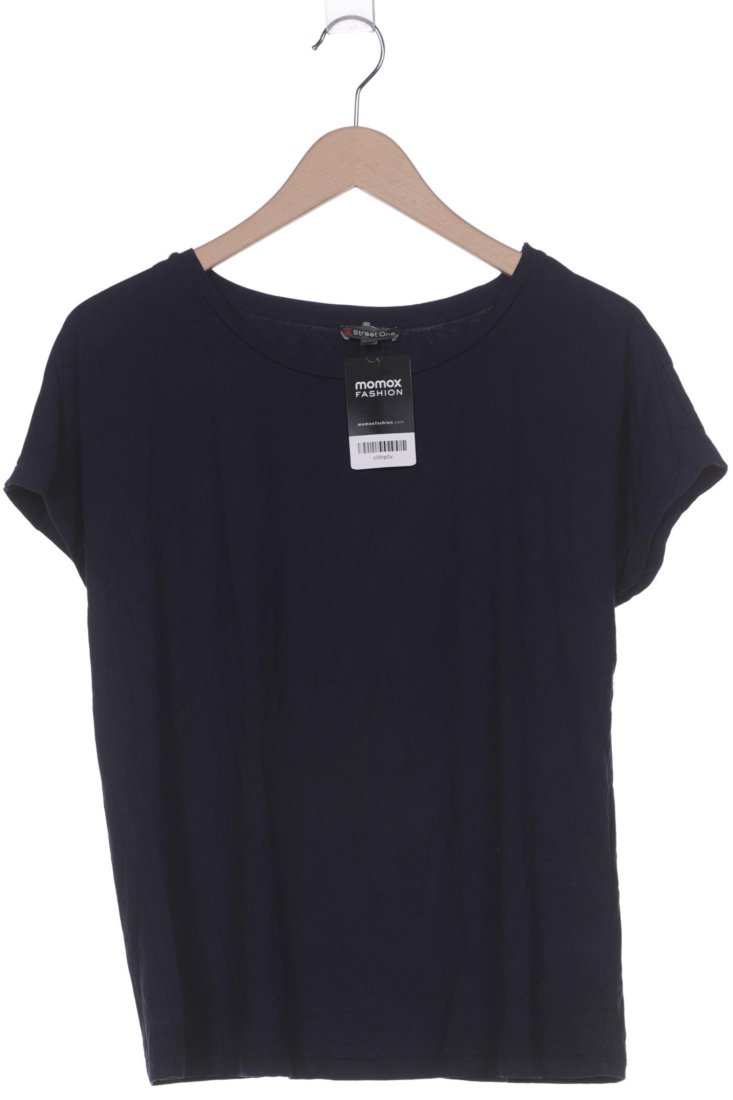 

Street One Damen T-Shirt, marineblau, Gr. 38