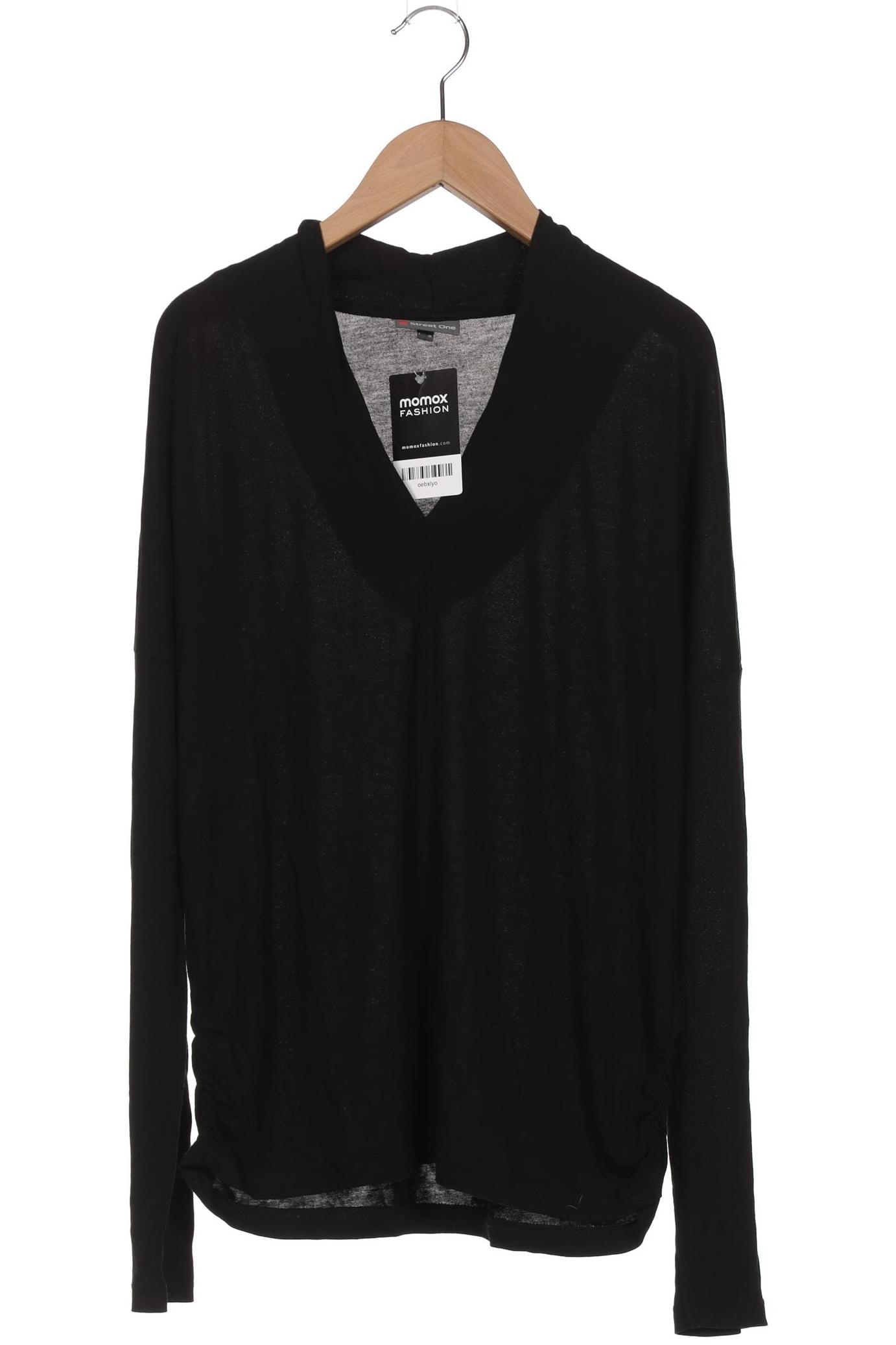 

Street One Damen Langarmshirt, schwarz, Gr. 36