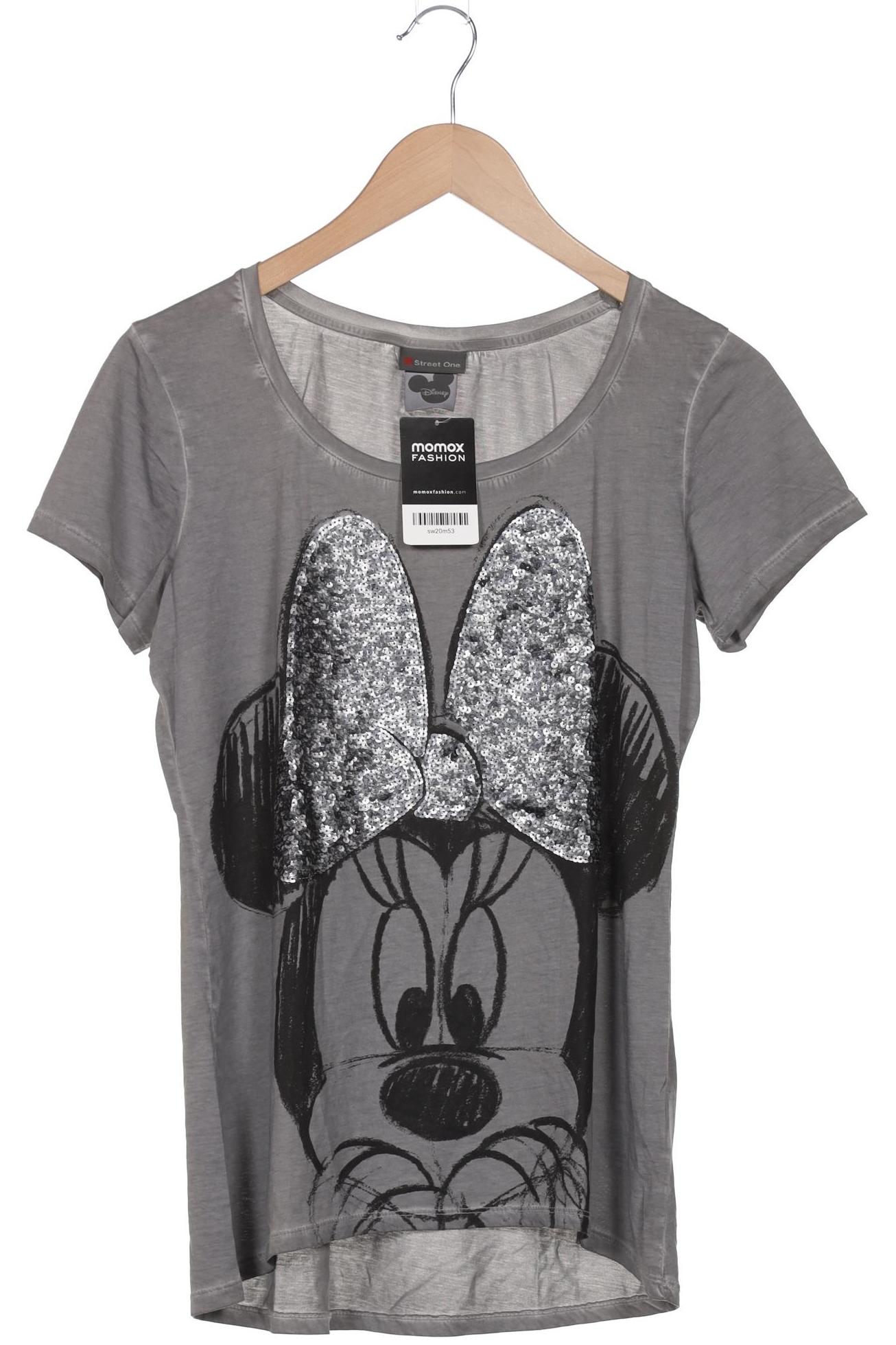 

Street One Damen T-Shirt, grau, Gr. 36