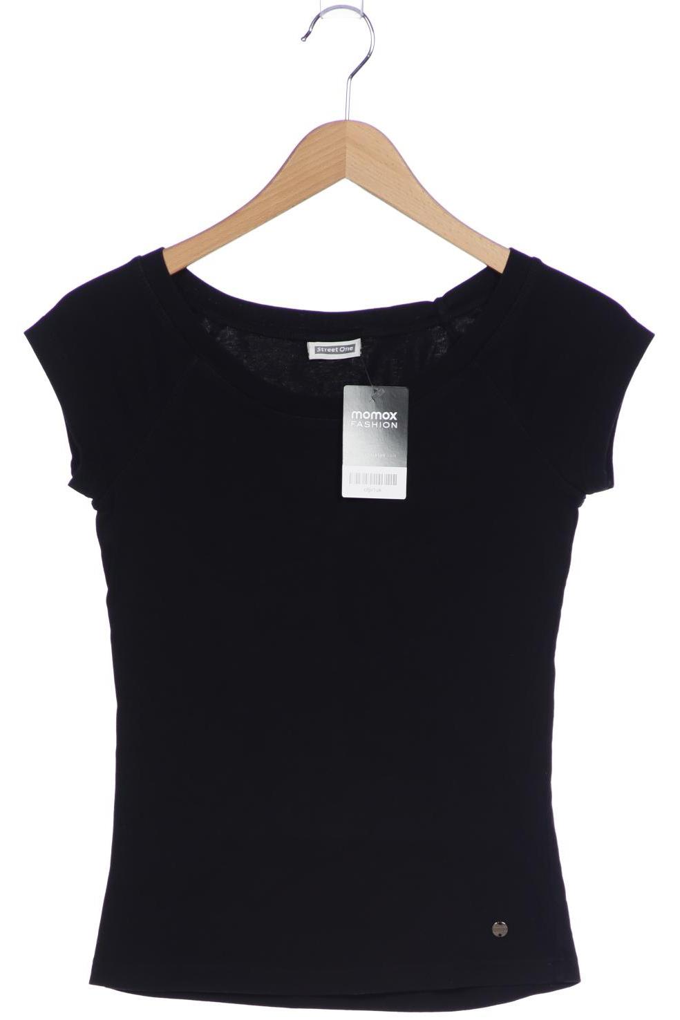 

Street One Damen T-Shirt, schwarz, Gr. 36