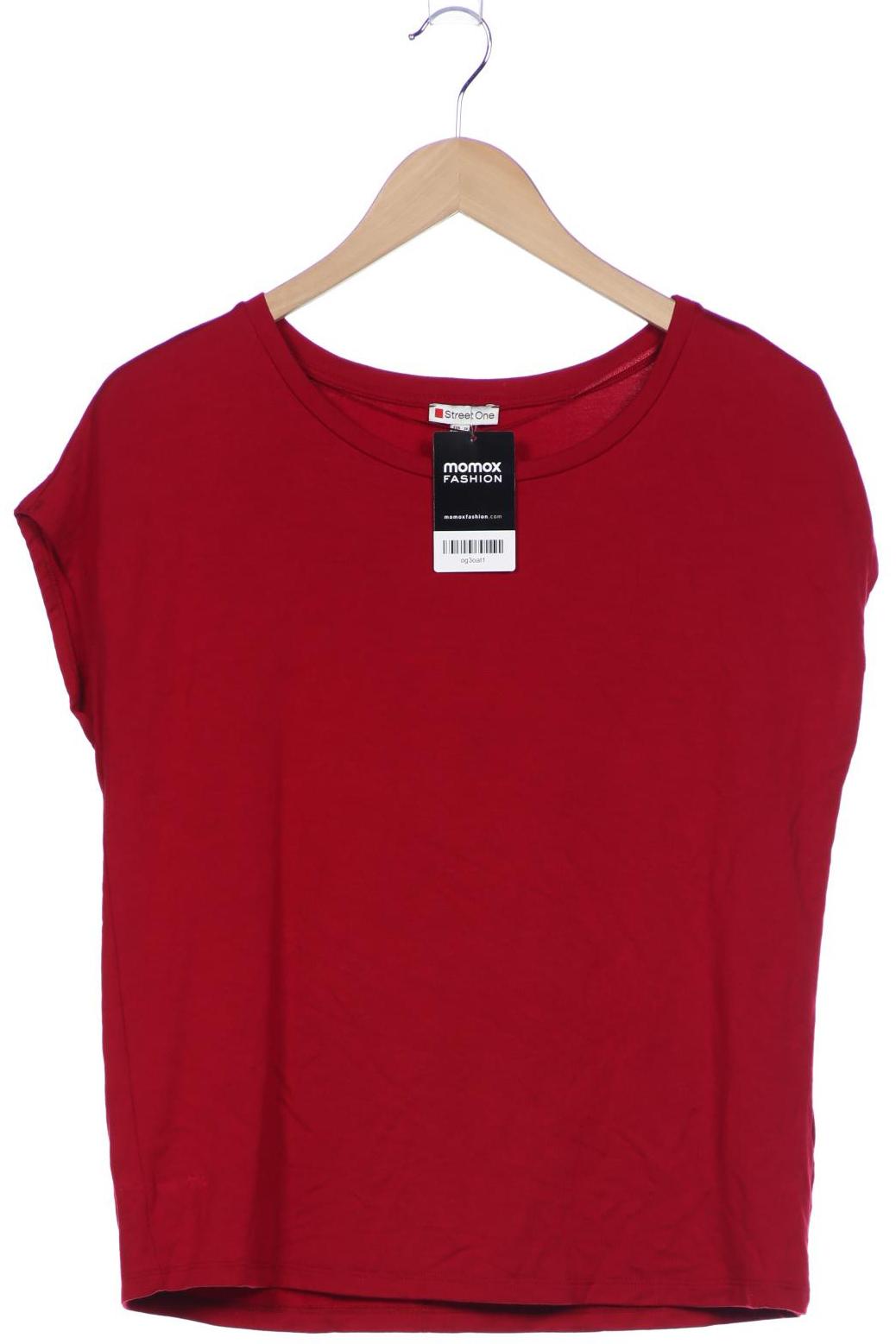 

Street One Damen T-Shirt, rot, Gr. 38