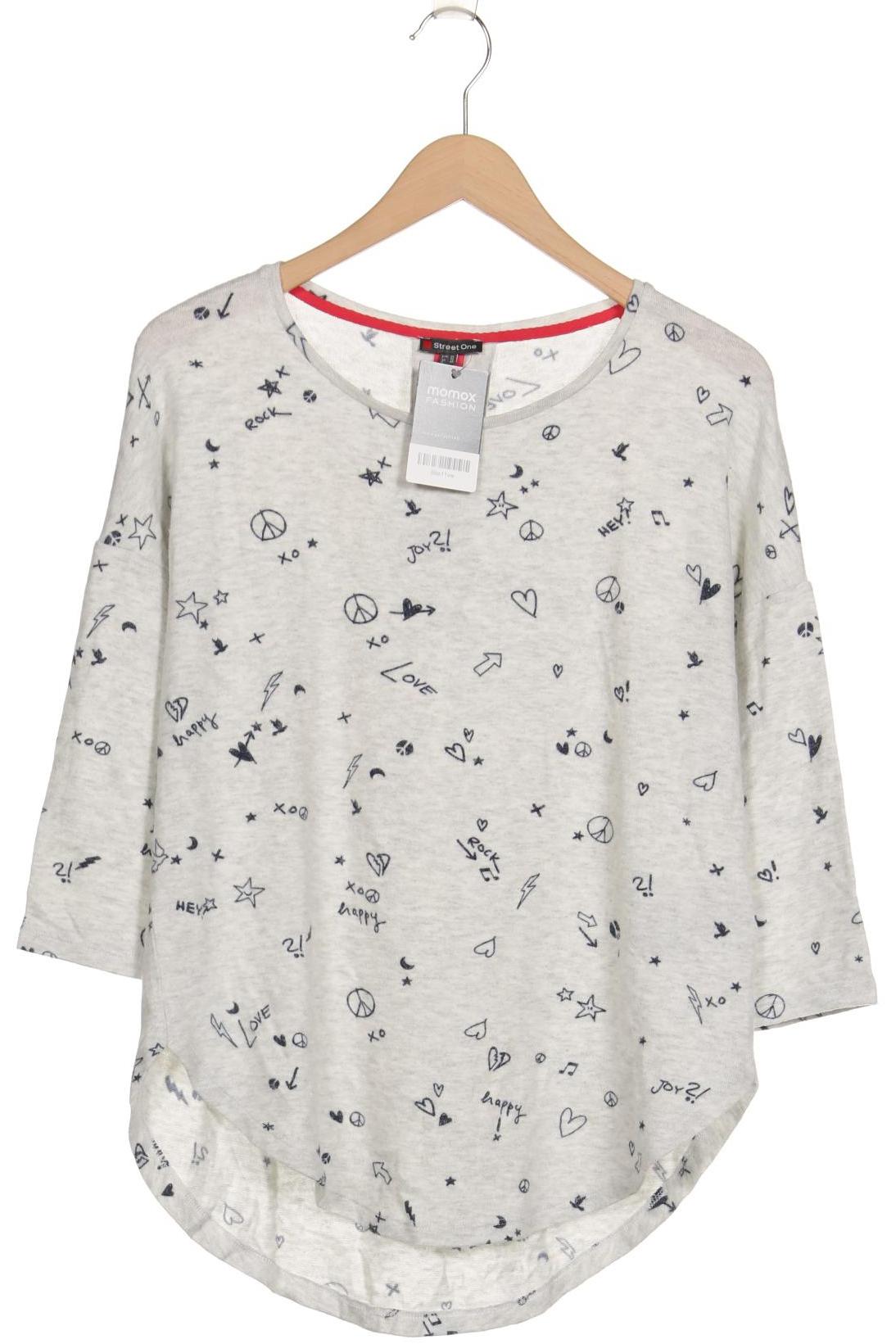 

Street One Damen Pullover, grau, Gr. 38