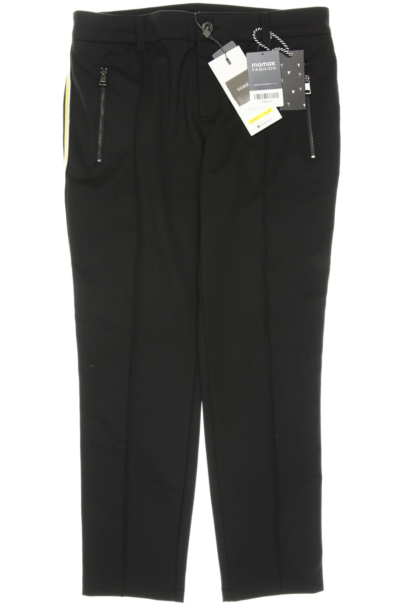 

Street One Damen Stoffhose, schwarz, Gr. 38